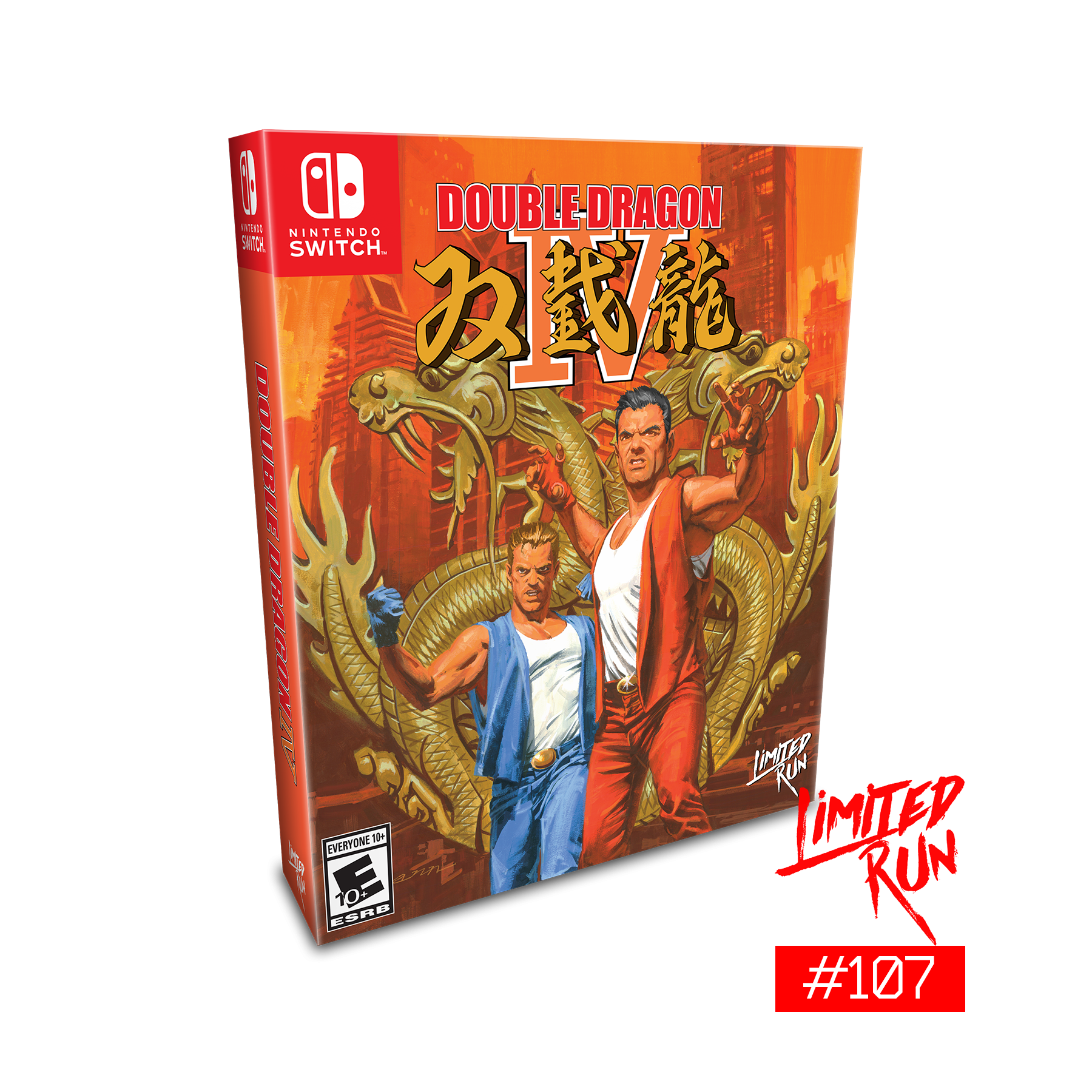 Double Dragon IV Classic Edition Limited Run N107 Juego para Consola Nintendo Switch