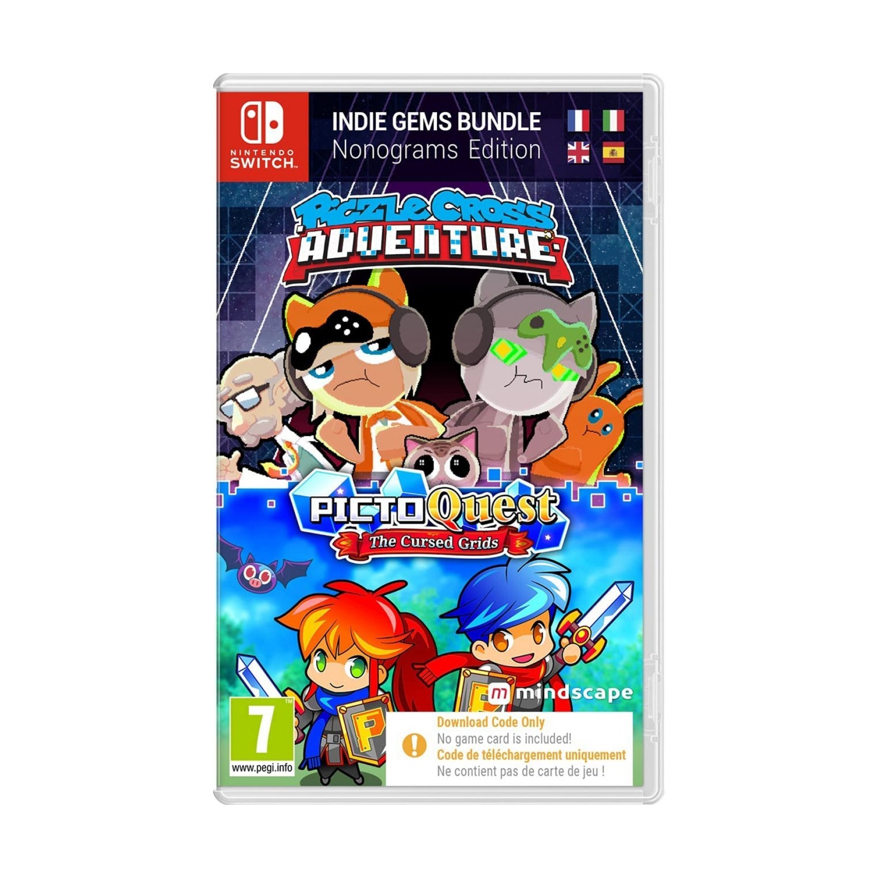 Piczle Puzzle Adventures + Picto Quest Puzzle Bundle (Nonograms Edition) Juego para Consola Nintendo Switch [ PAL ESPAÑA ]