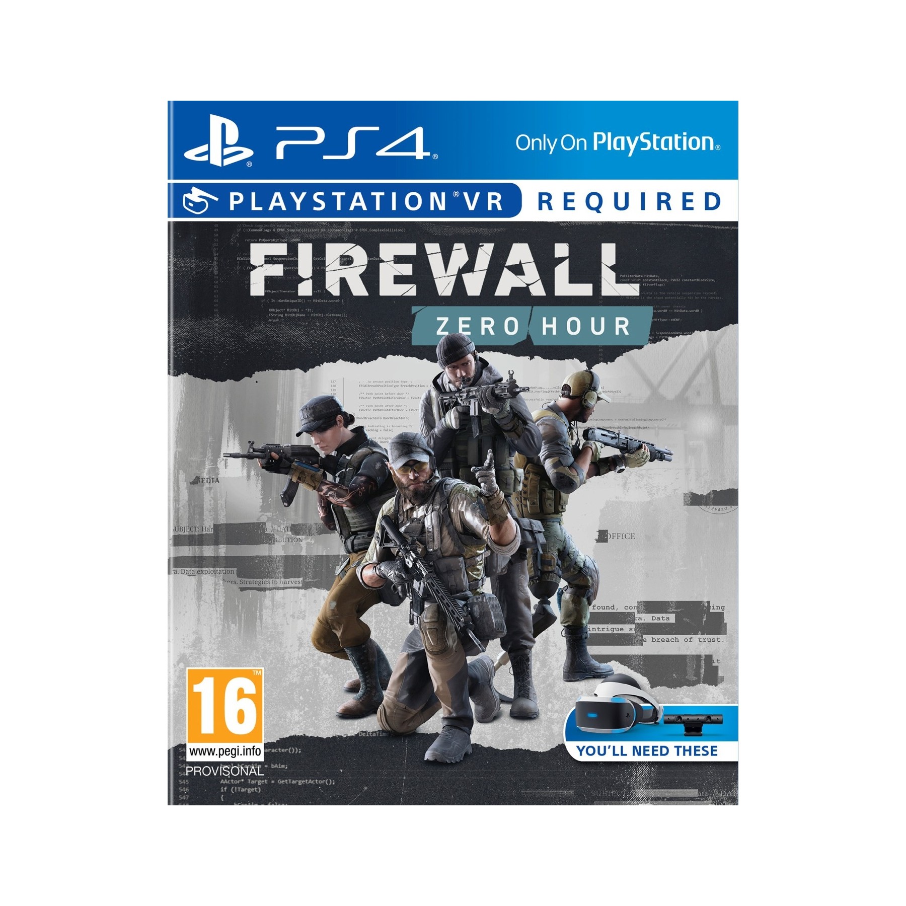 Firewall Zero Hour (VR), Juego para Consola Sony PlayStation 4 , PS4