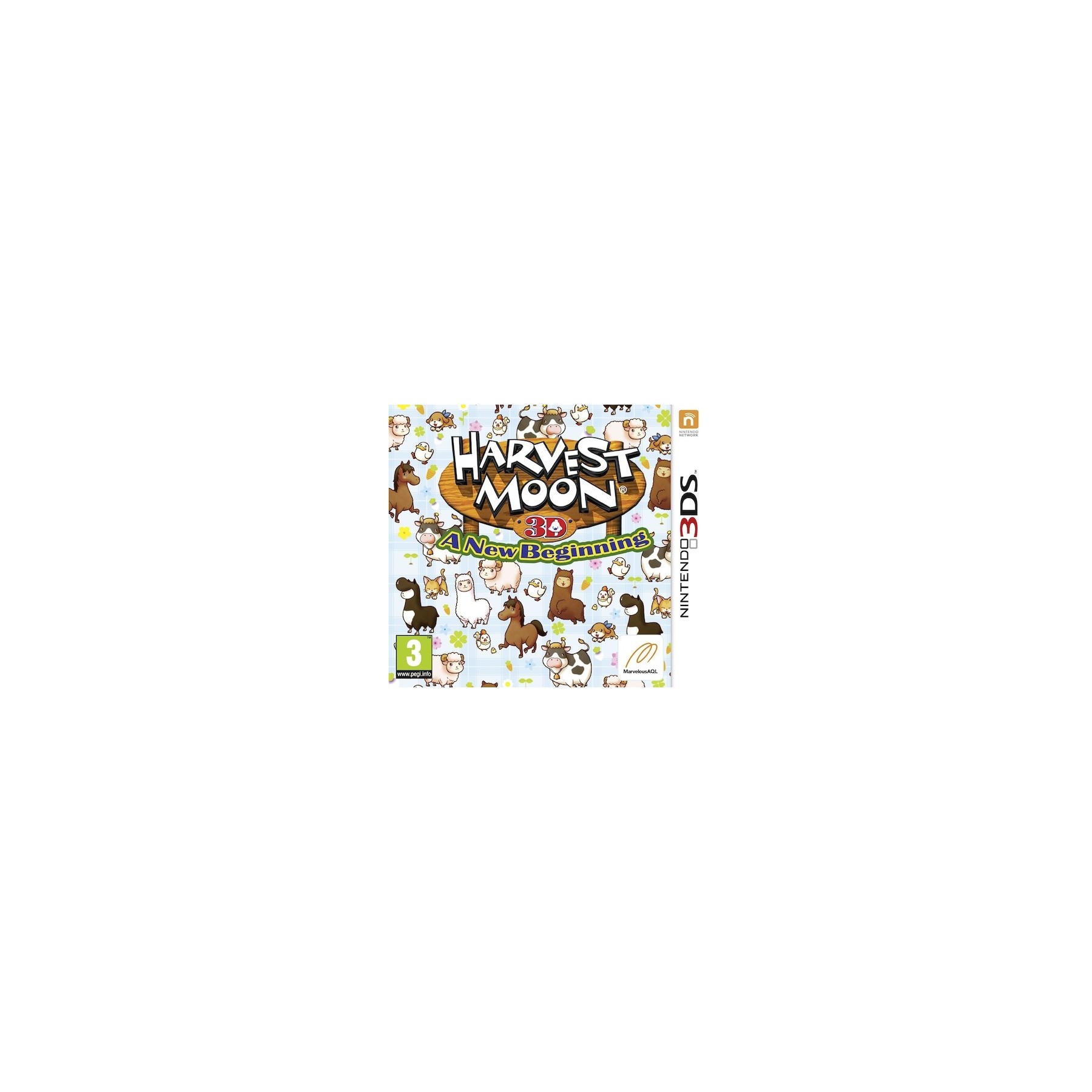 Harvest Moon: A new Beginning, Juego para Consola Nintendo 3DS