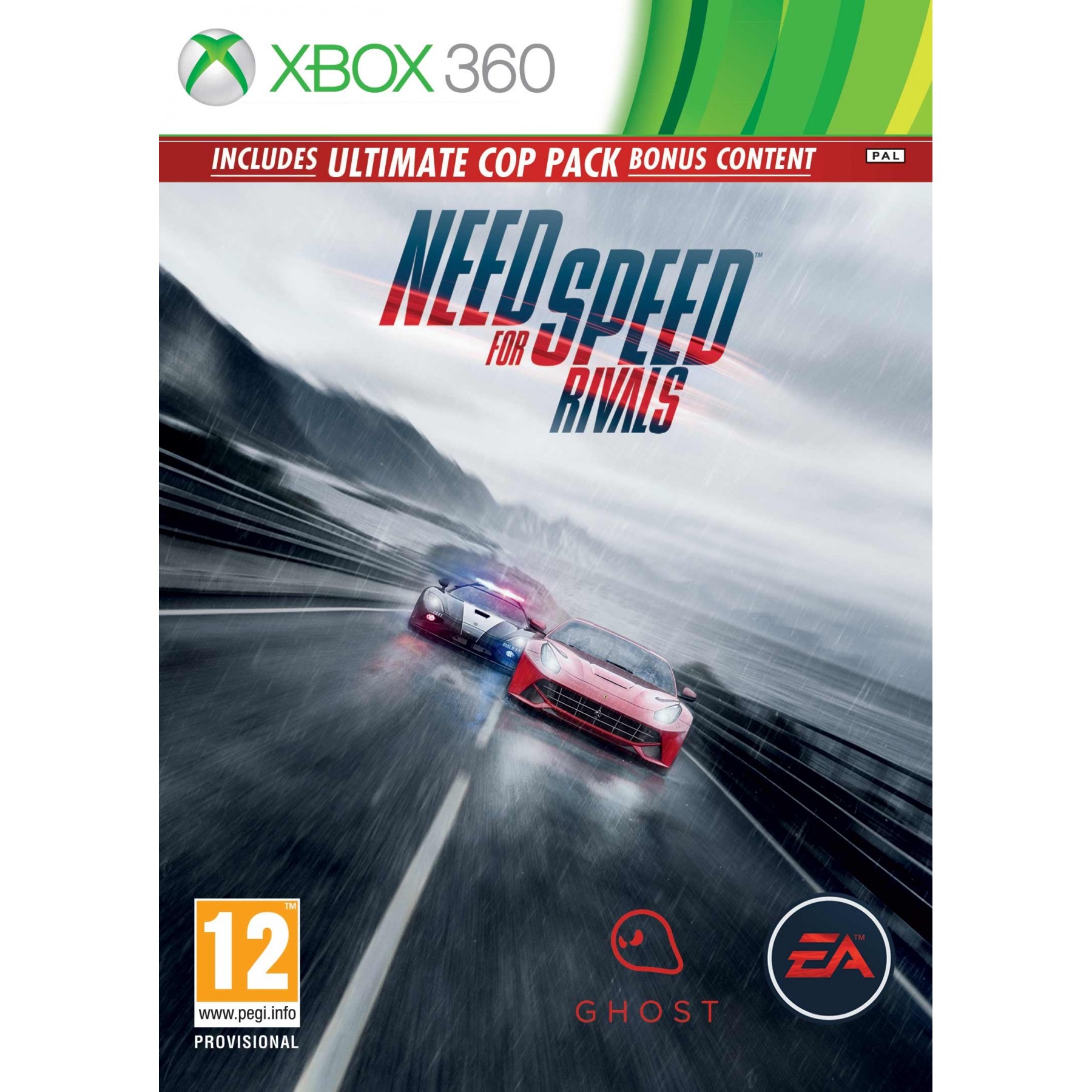 Need For Speed: Rivals, Limited Edition, Juego para Consola Microsoft XBOX 360