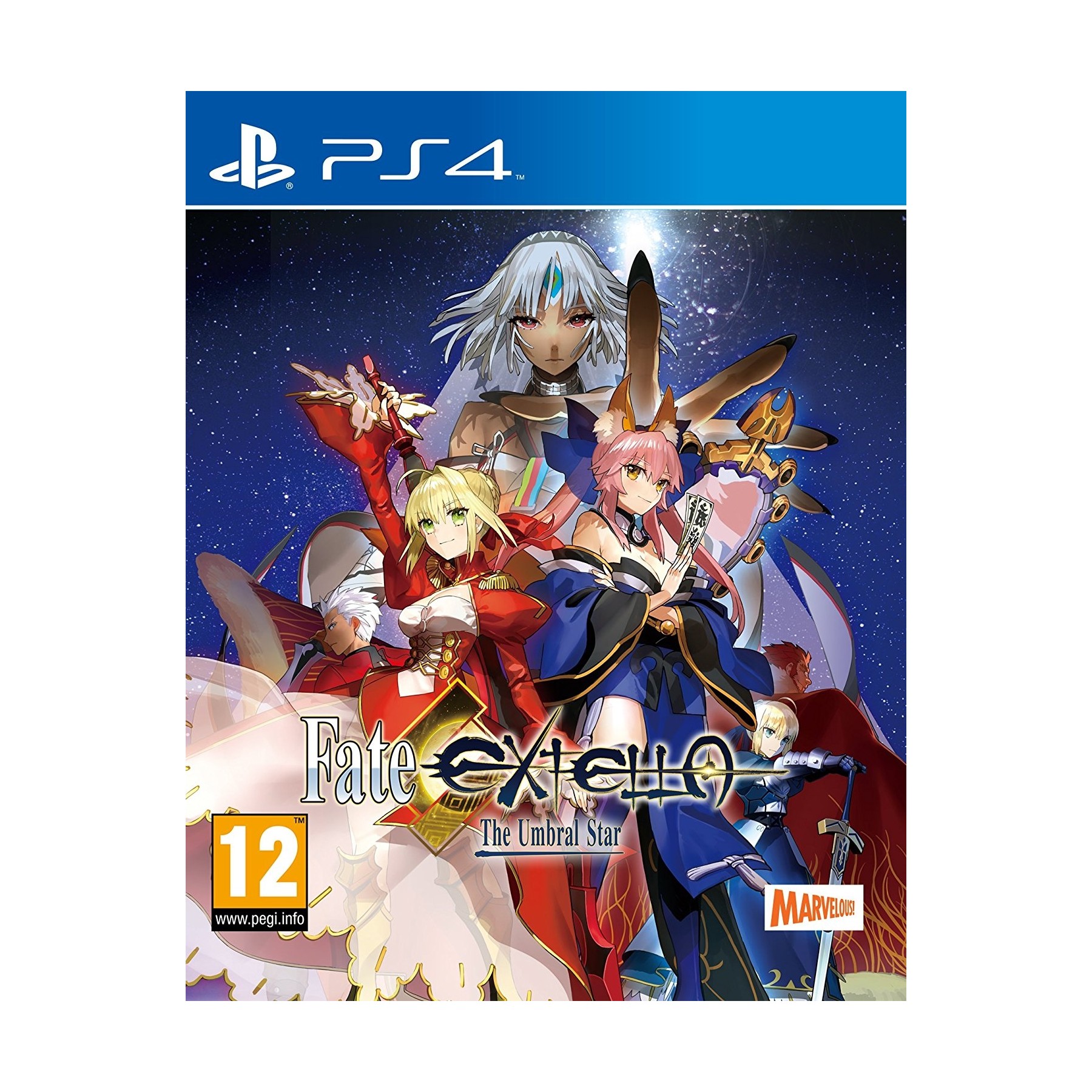 Fate/Extella: The Umbral Star, Juego para Consola Sony PlayStation 4 , PS4