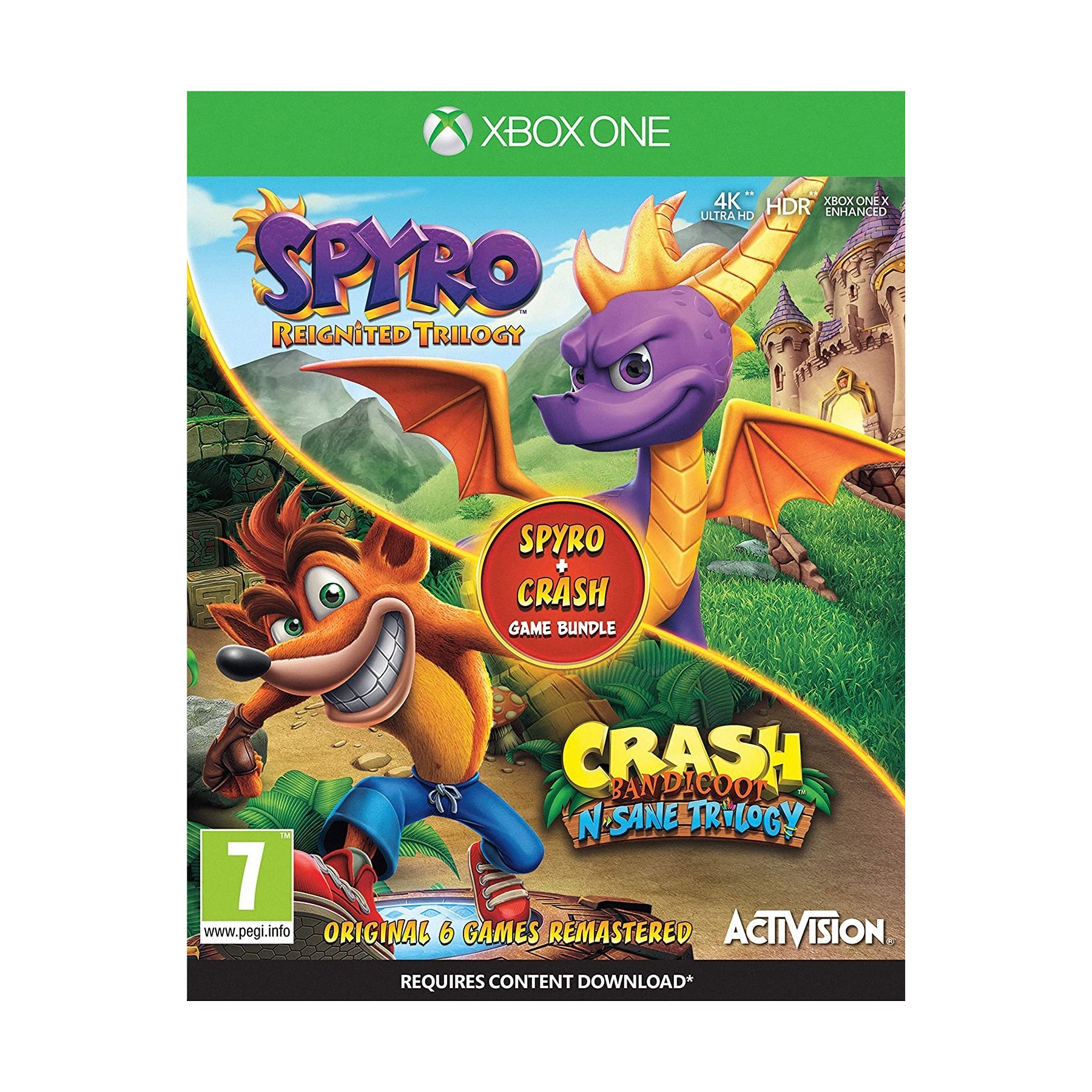 Crash Bandicoot N.Sane Trilogy + Spyro: Reignited Trilogy