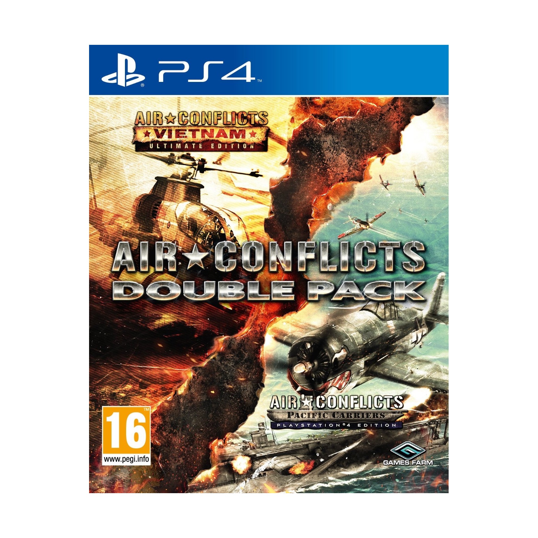 Air Conflicts: Double Pack, Juego para Consola Sony PlayStation 4 , PS4