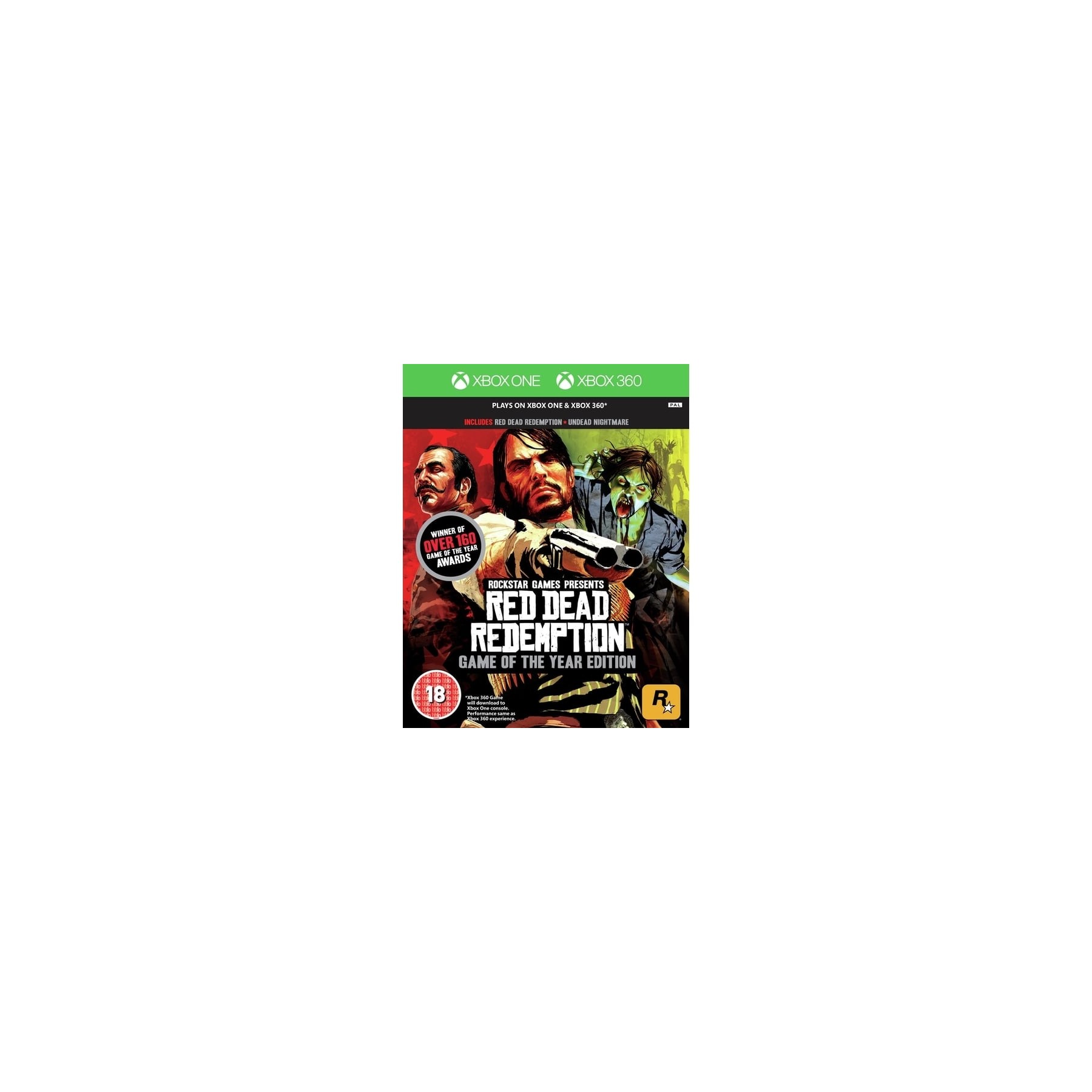 Red Dead Redemption Game of the Year (Classics), Juego para Consola Microsoft XBOX 360