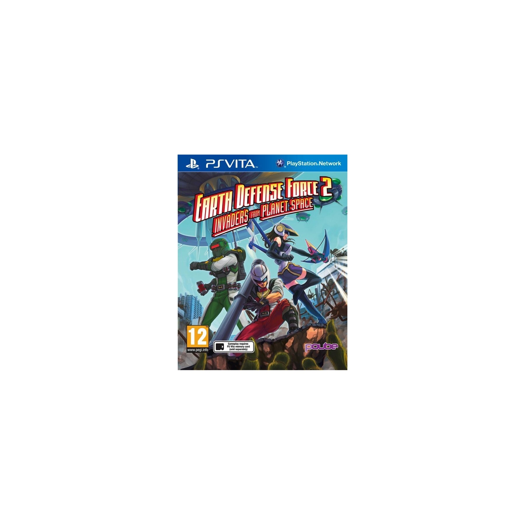 Earth Defense Force 2: Invaders from Planet Space, Juego para Consola Sony PlayStation Vita