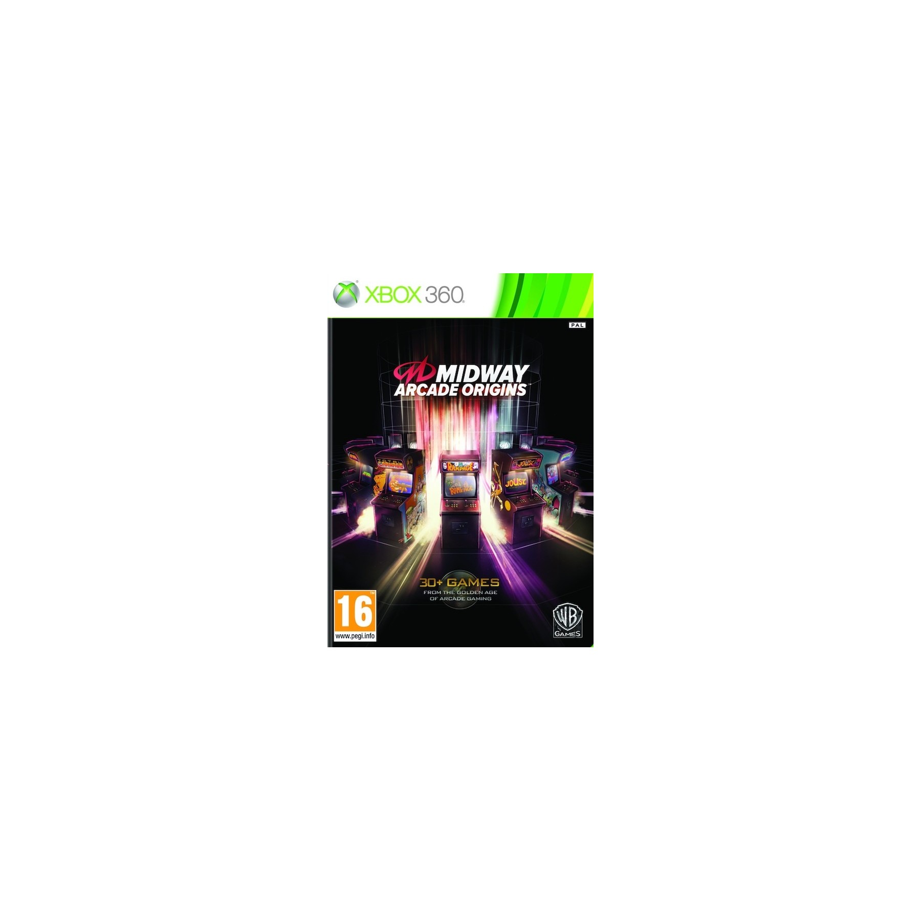 Midway Arcade Origins, Juego para Consola Microsoft XBOX 360