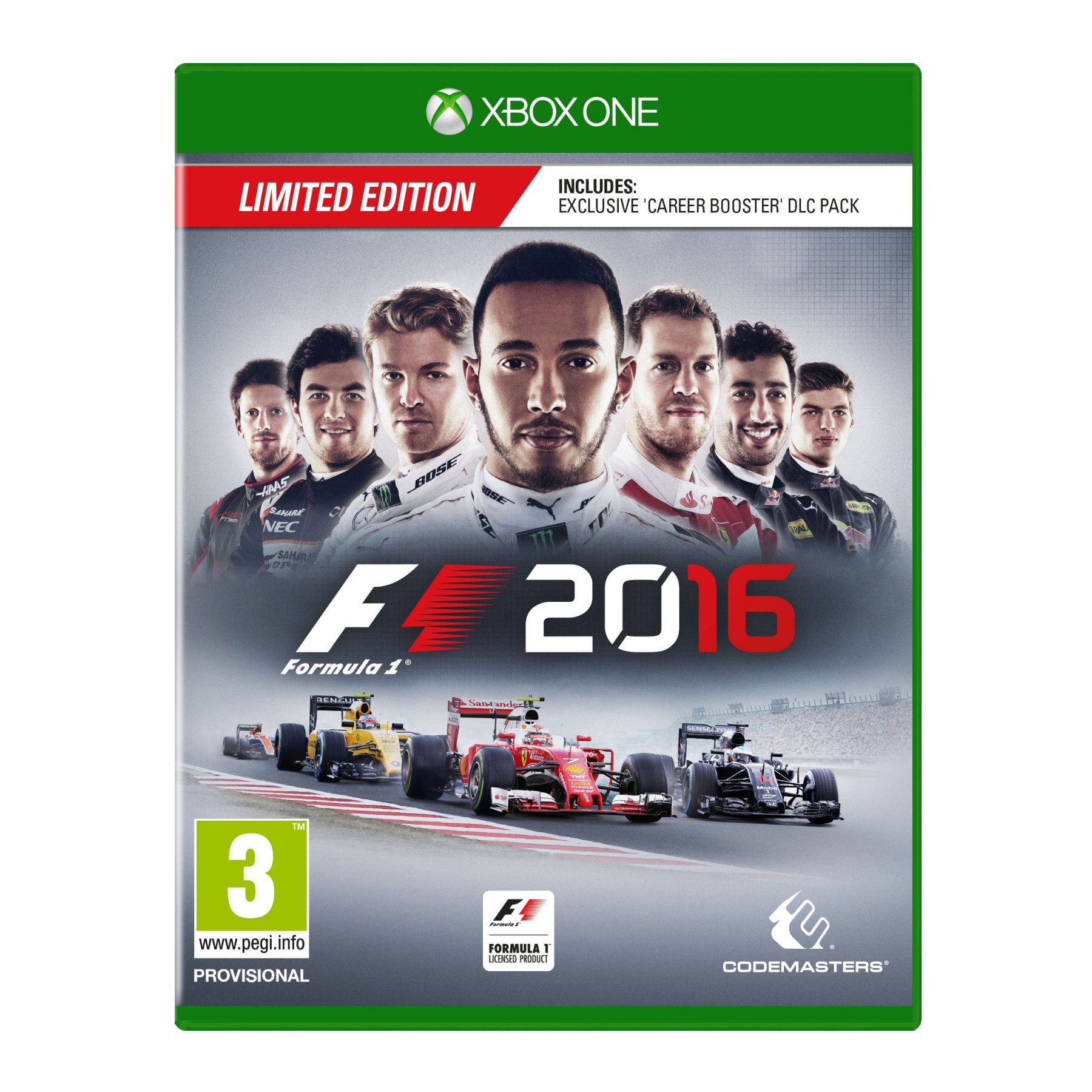 F1 2016 (Limited Edition), Juego para Consola Microsoft XBOX One