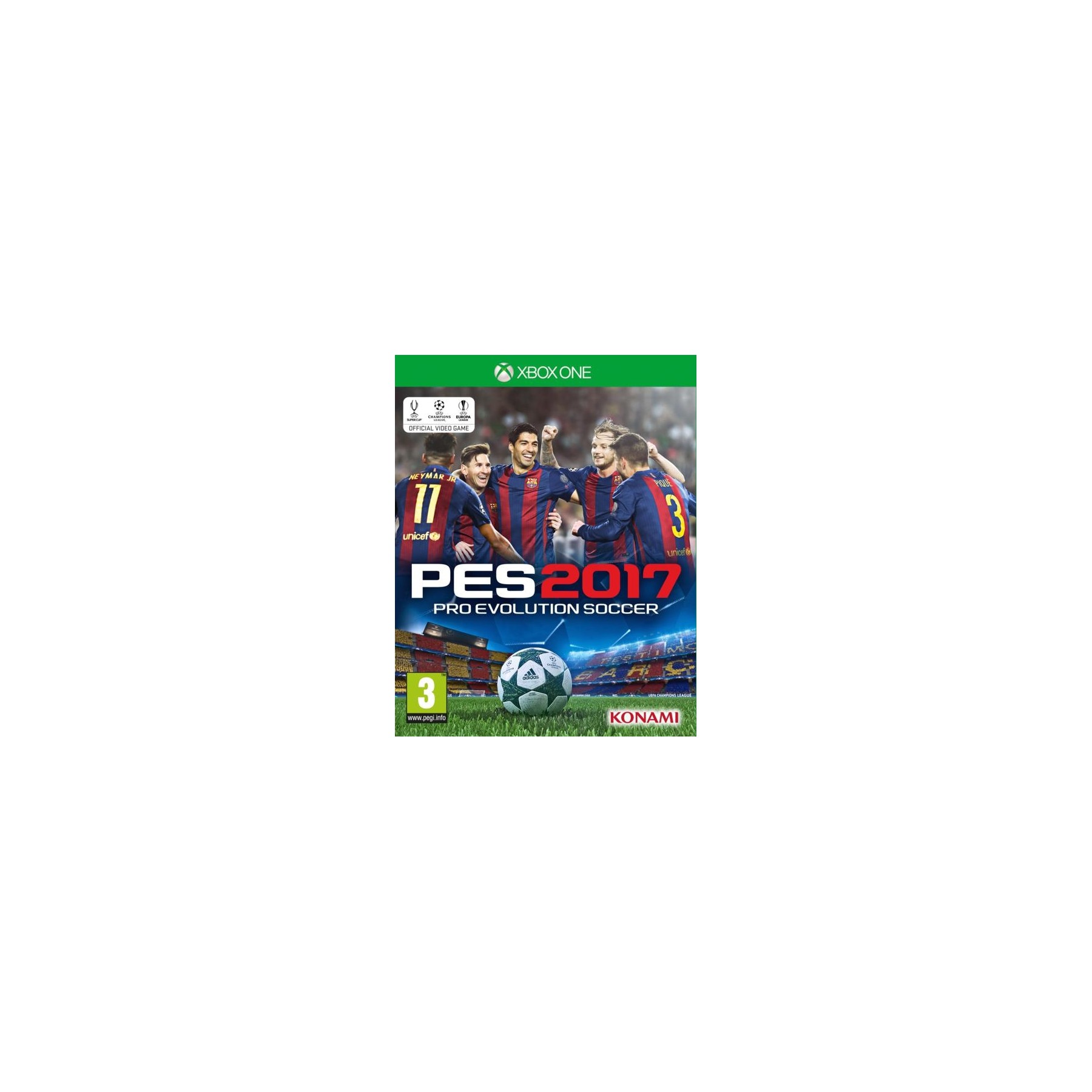 Pro Evolution Soccer (PES) 2017, Juego para Consola Microsoft XBOX One