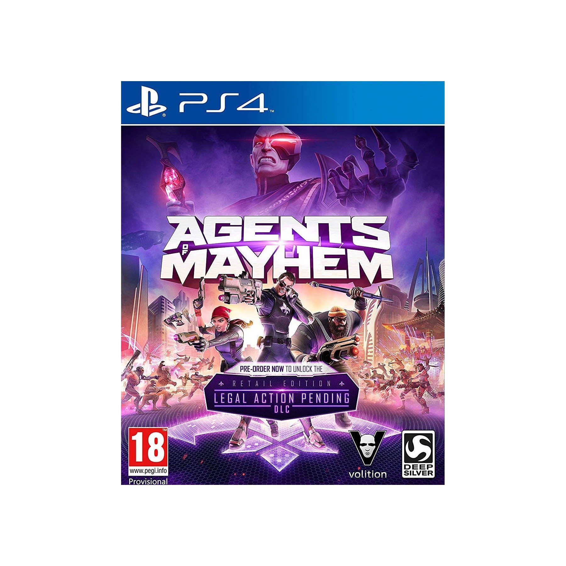 Agents of Mayhem Retail Edition, Juego para Consola Sony PlayStation 4 , PS4