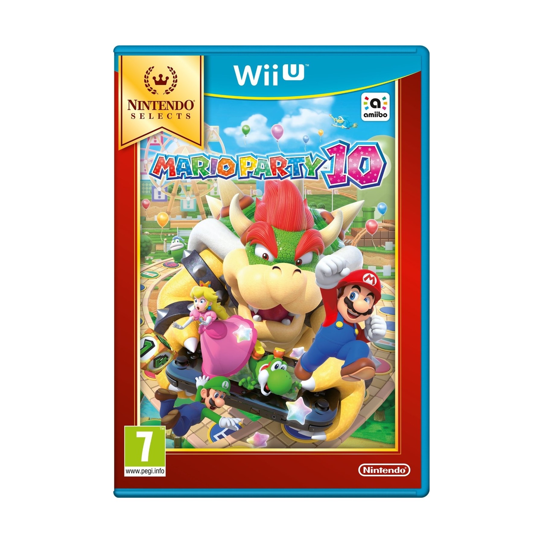 Mario Party 10 (Selects), Juego para Consola Nintendo Wii U