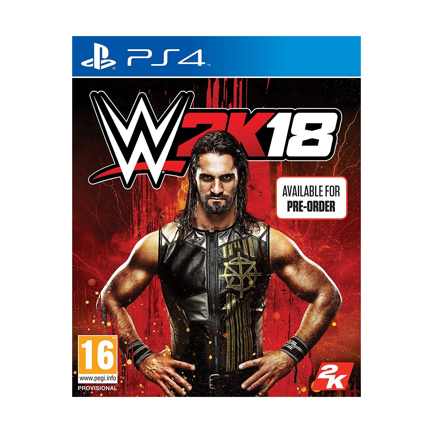 WWE 2K18, Juego para Consola Sony PlayStation 4 , PS4