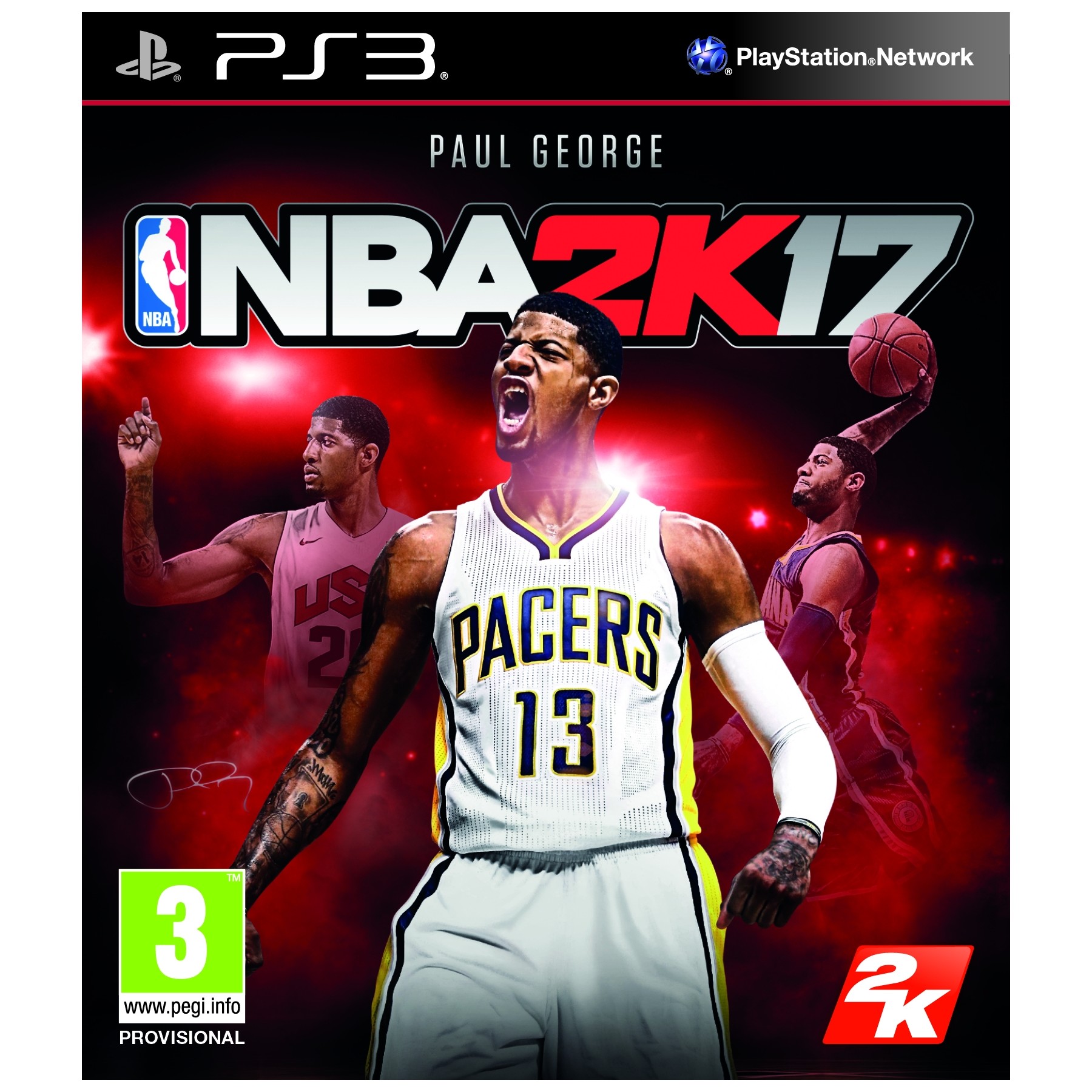 NBA 2K17, Juego para Consola Sony PlayStation 3 PS3