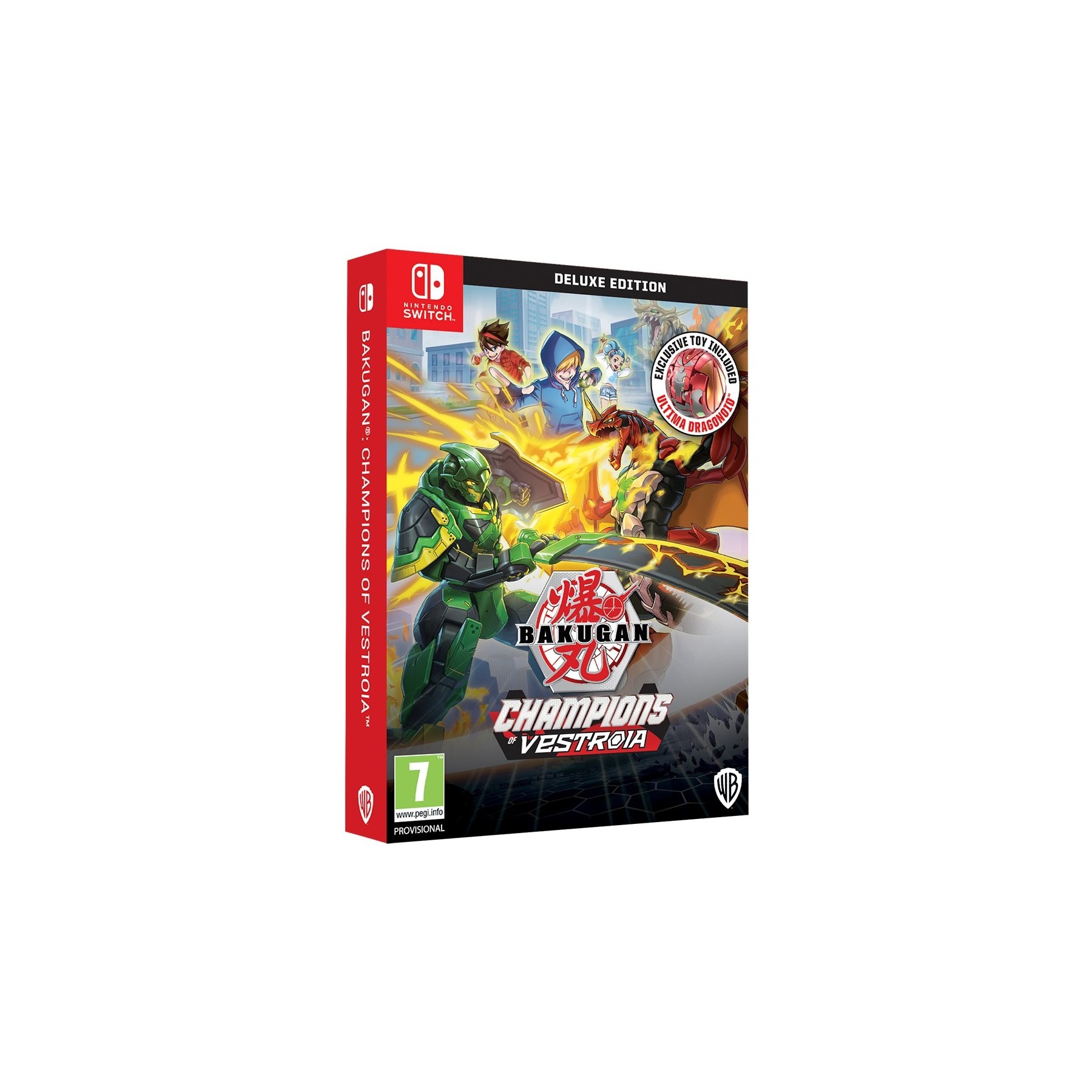 Project Spin Toy Edition Bakugan: Champions of Vestroia Deluxe Edition Juego para Consola Nintendo Switch