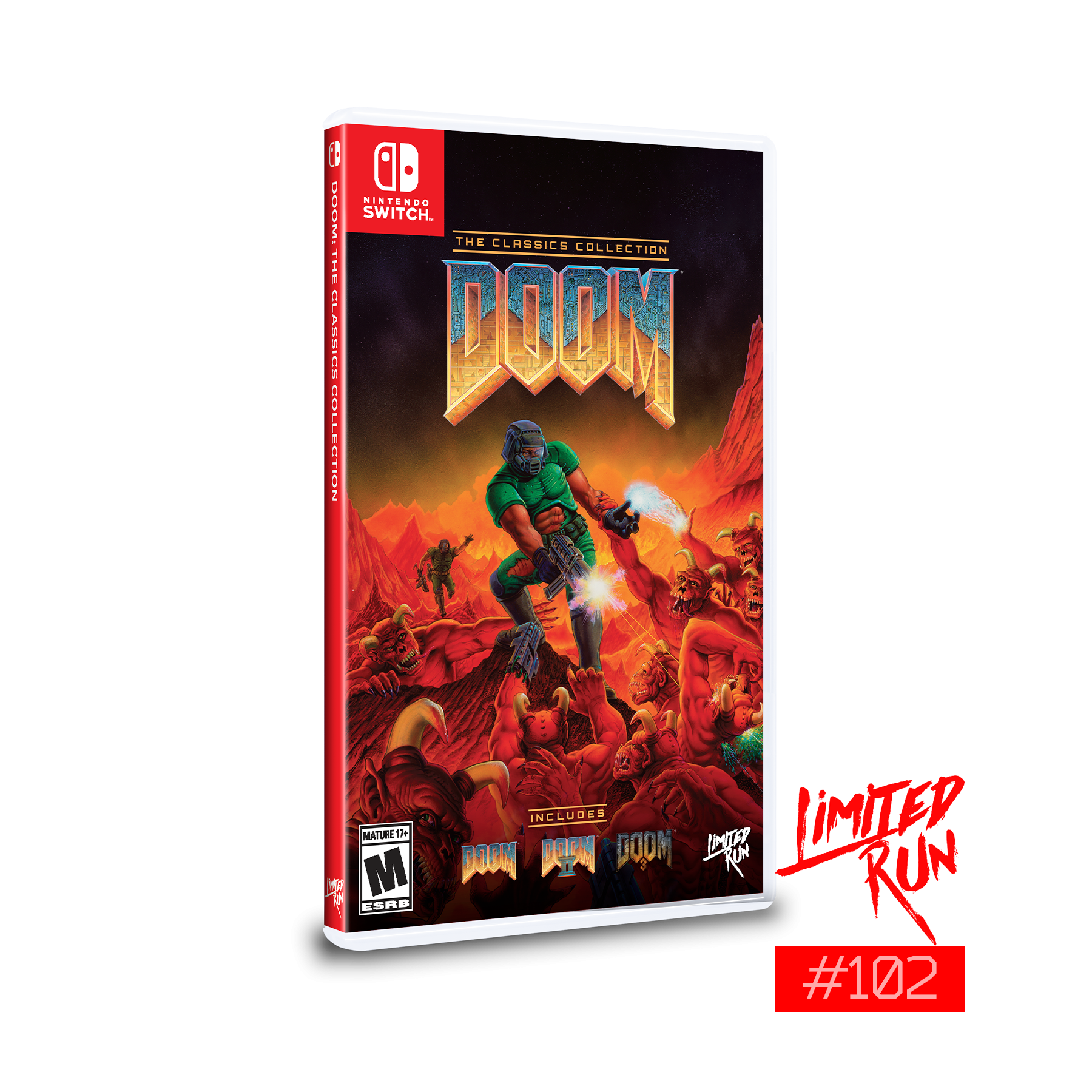 DOOM: The Classics Collection (Limited Run N102), Juego para Consola Nintendo Switch