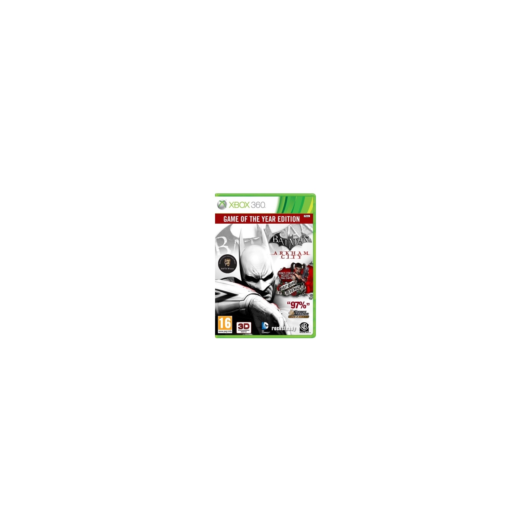 Batman: Arkham City, Game of the Year Edition, Juego para Consola Microsoft XBOX 360