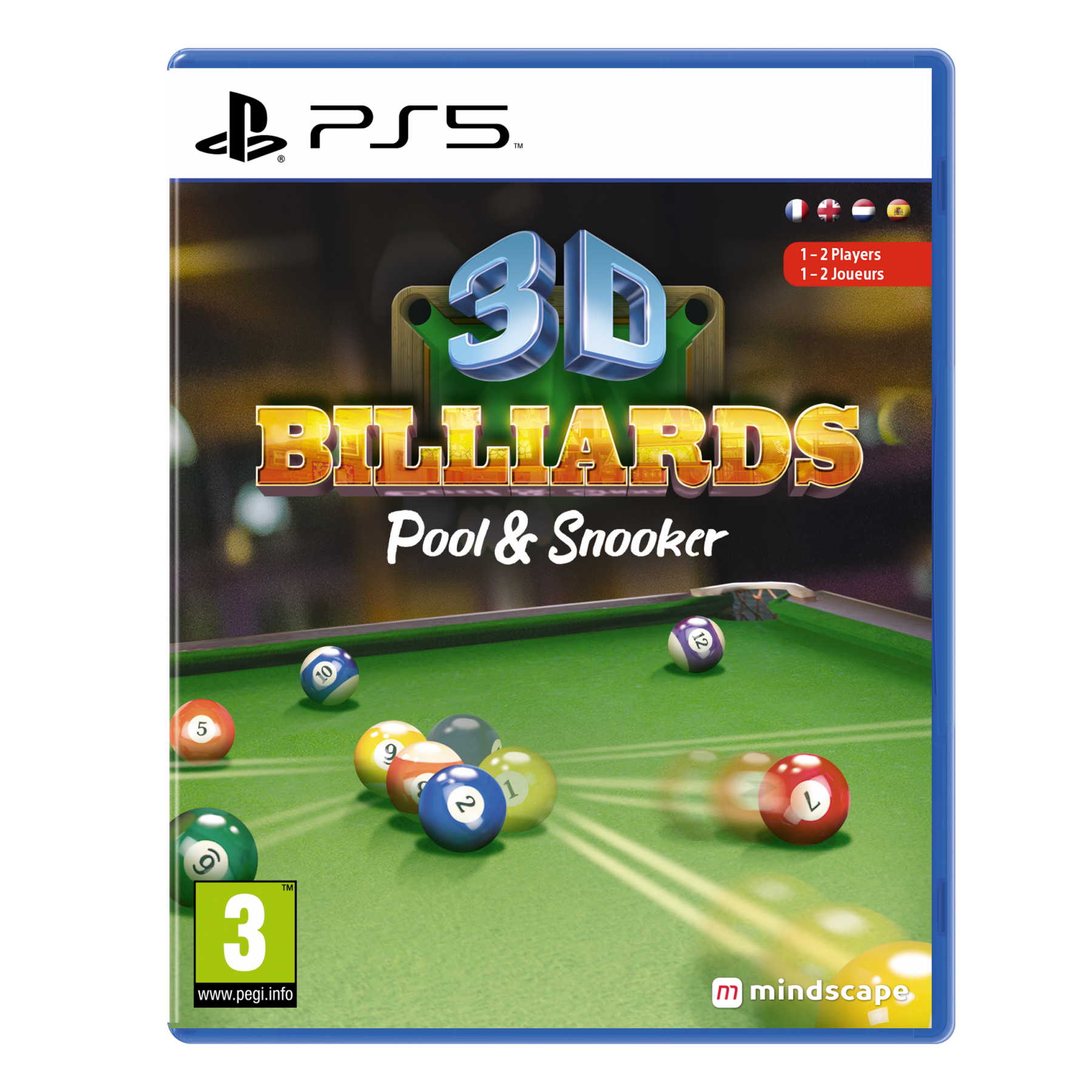 3D Billiards: Pool & Snooker Juego para Consola Sony PlayStation 5 PS5, PAL ESPAÑA