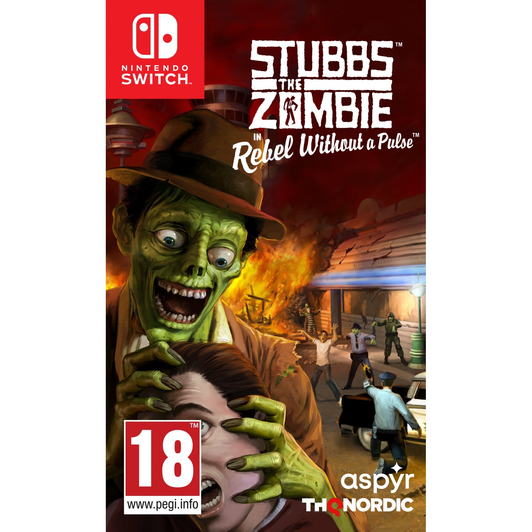 Stubbs the Zombie Rebel Without a Pulse Juego para Consola Nintendo Switch, PAL ESPAÑA