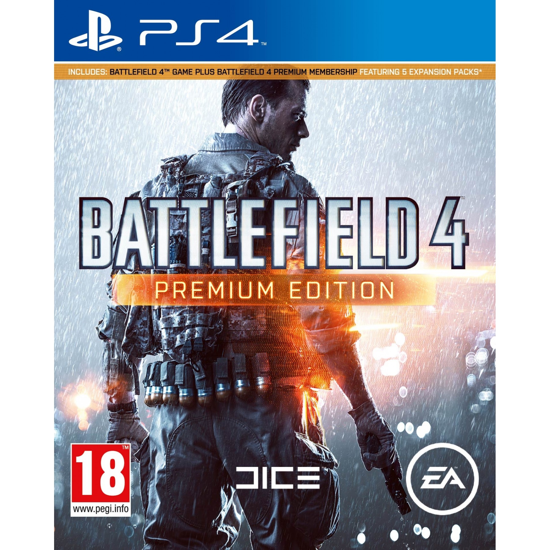 Battlefield 4, Premium Edition, Juego para Consola Sony PlayStation 4 , PS4