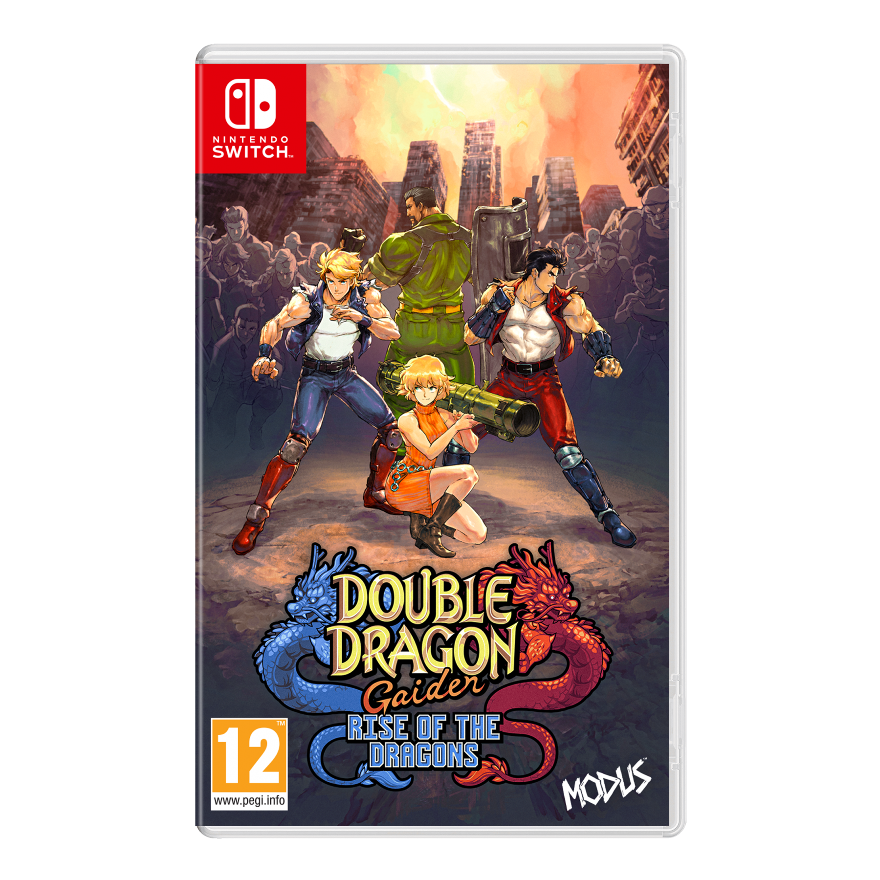 Double Dragon Gaiden: Rise of the Dragons, Juego para Consola Nintendo Switch, PAL ESPAÑA