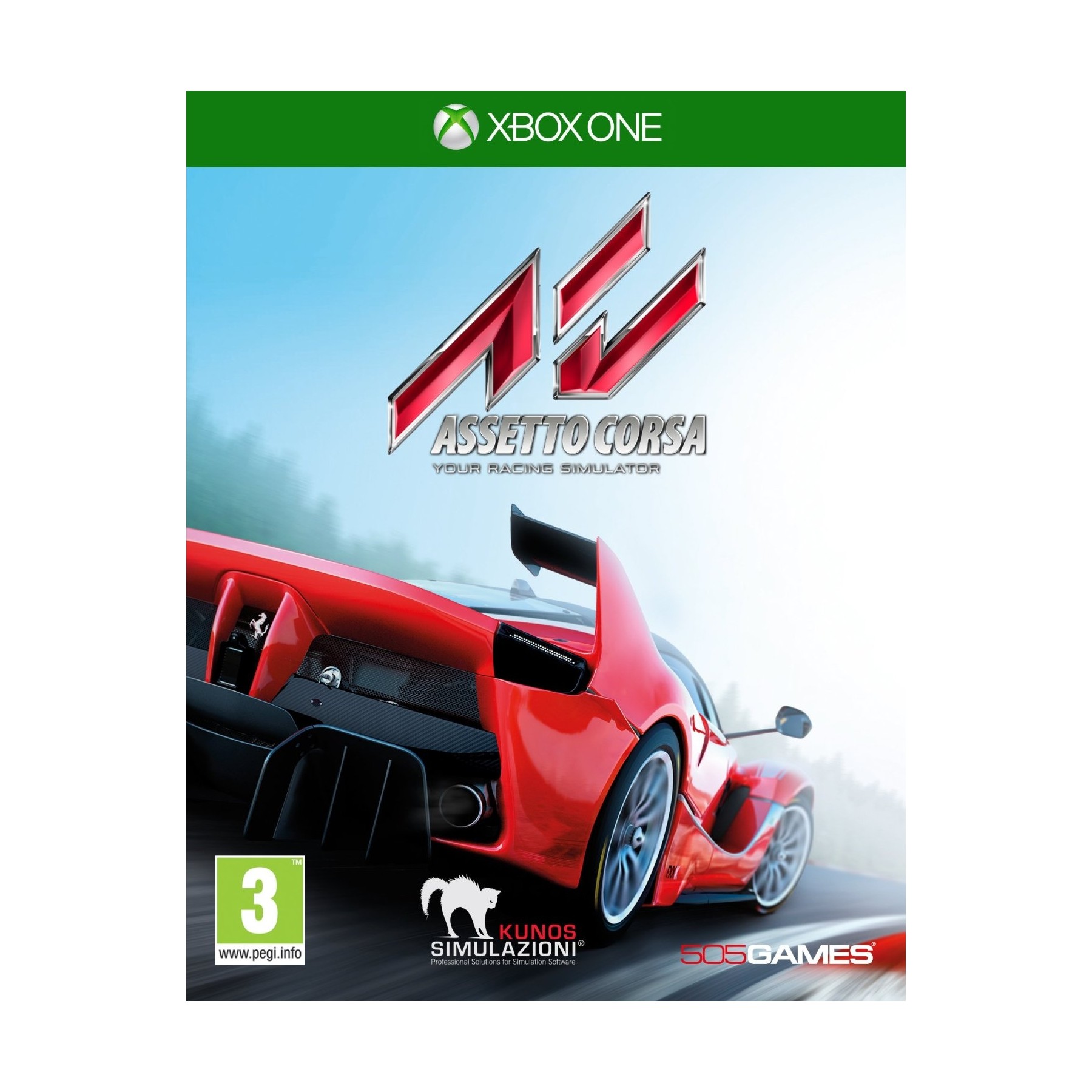 Assetto Corsa, Juego para Consola Microsoft XBOX One