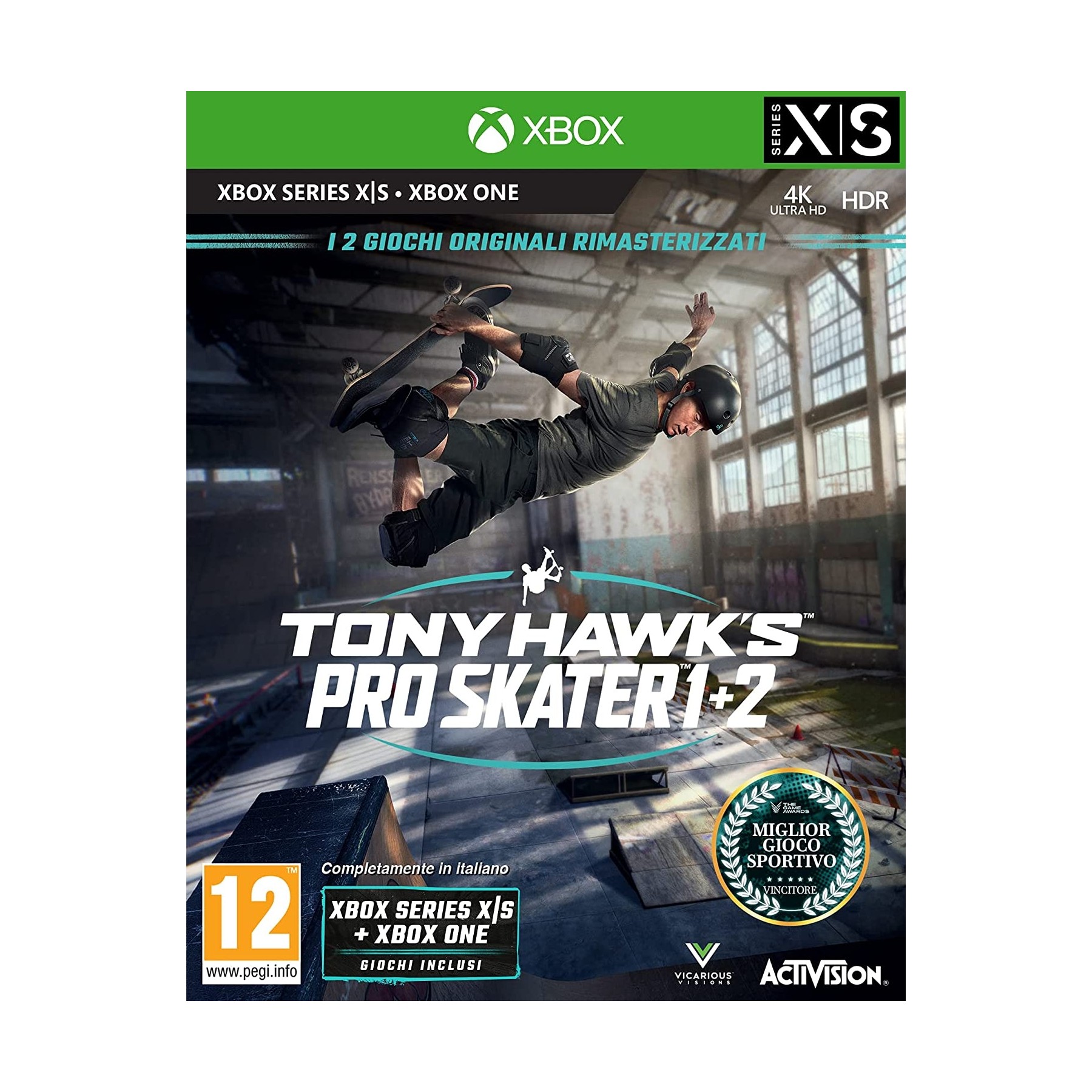 Tony Hawk's Pro Skater 1+2, Juego para Consola Microsoft XBOX Series X