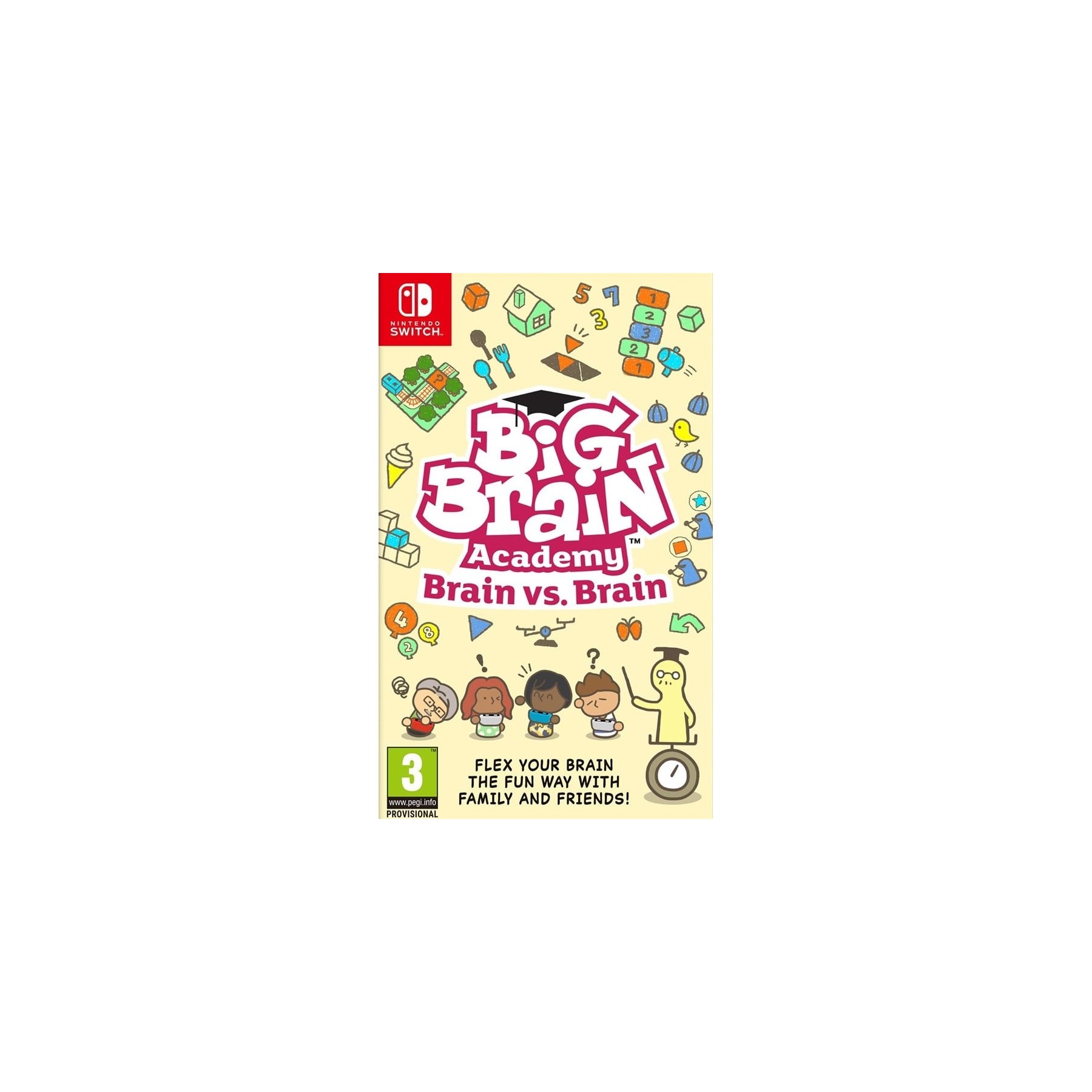 Big Brain Academy: Brain Vs. Brain, Juego para Consola Nintendo Switch