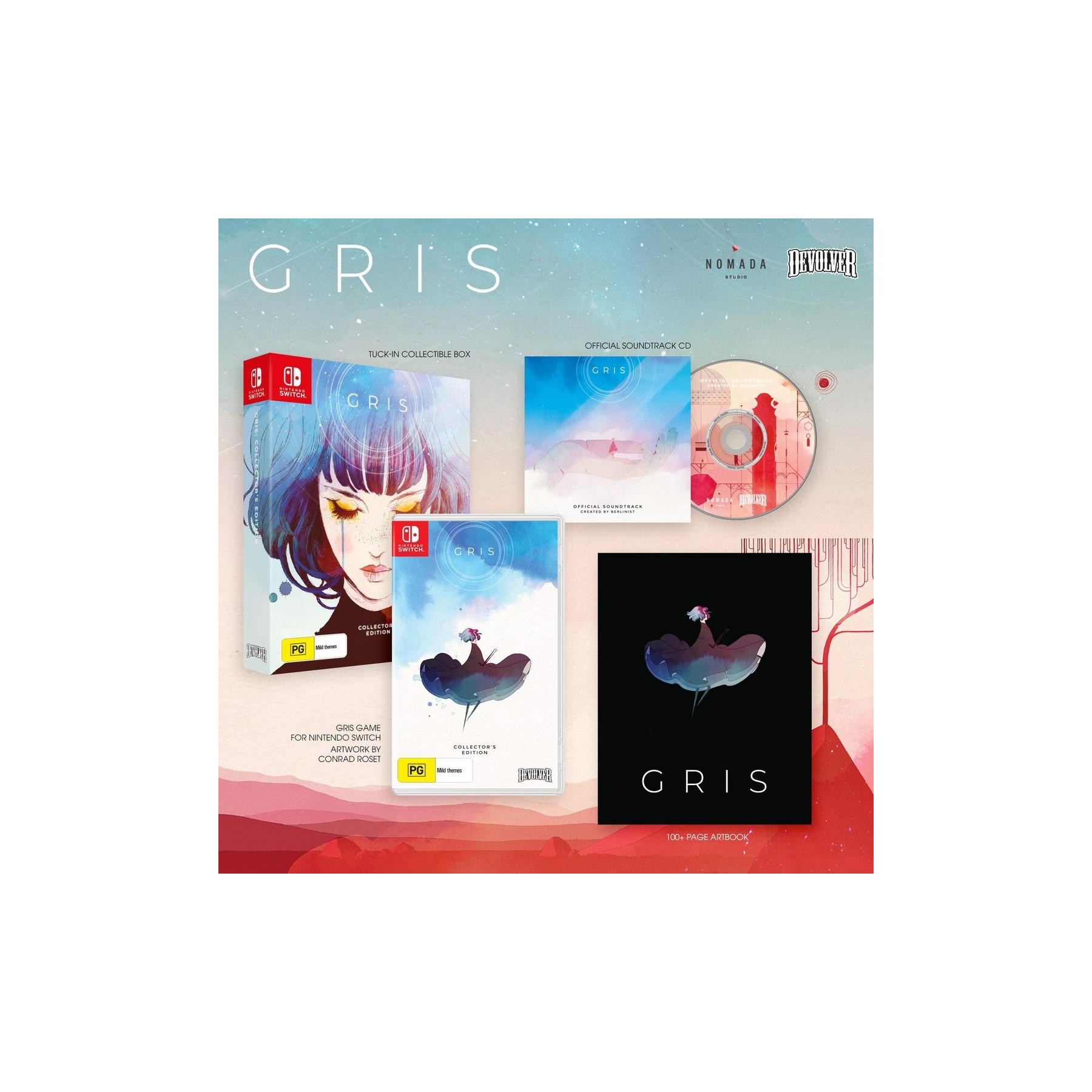 GRIS: Collectors Edition, Juego para Consola Nintendo Switch [ PAL ESPAÑA ]