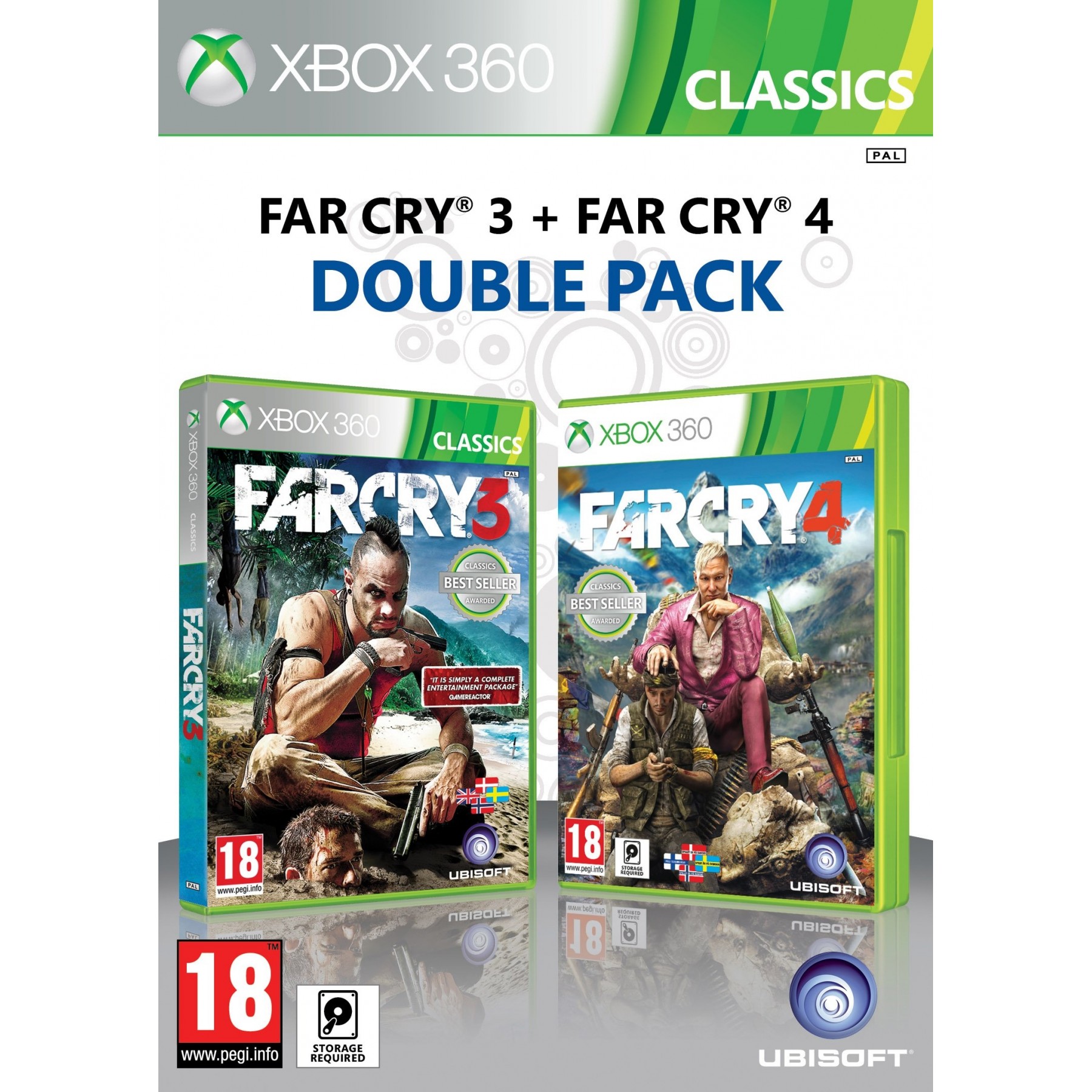 Far Cry 3 + Far Cry 4 (Double Pack), Juego para Consola Microsoft XBOX 360