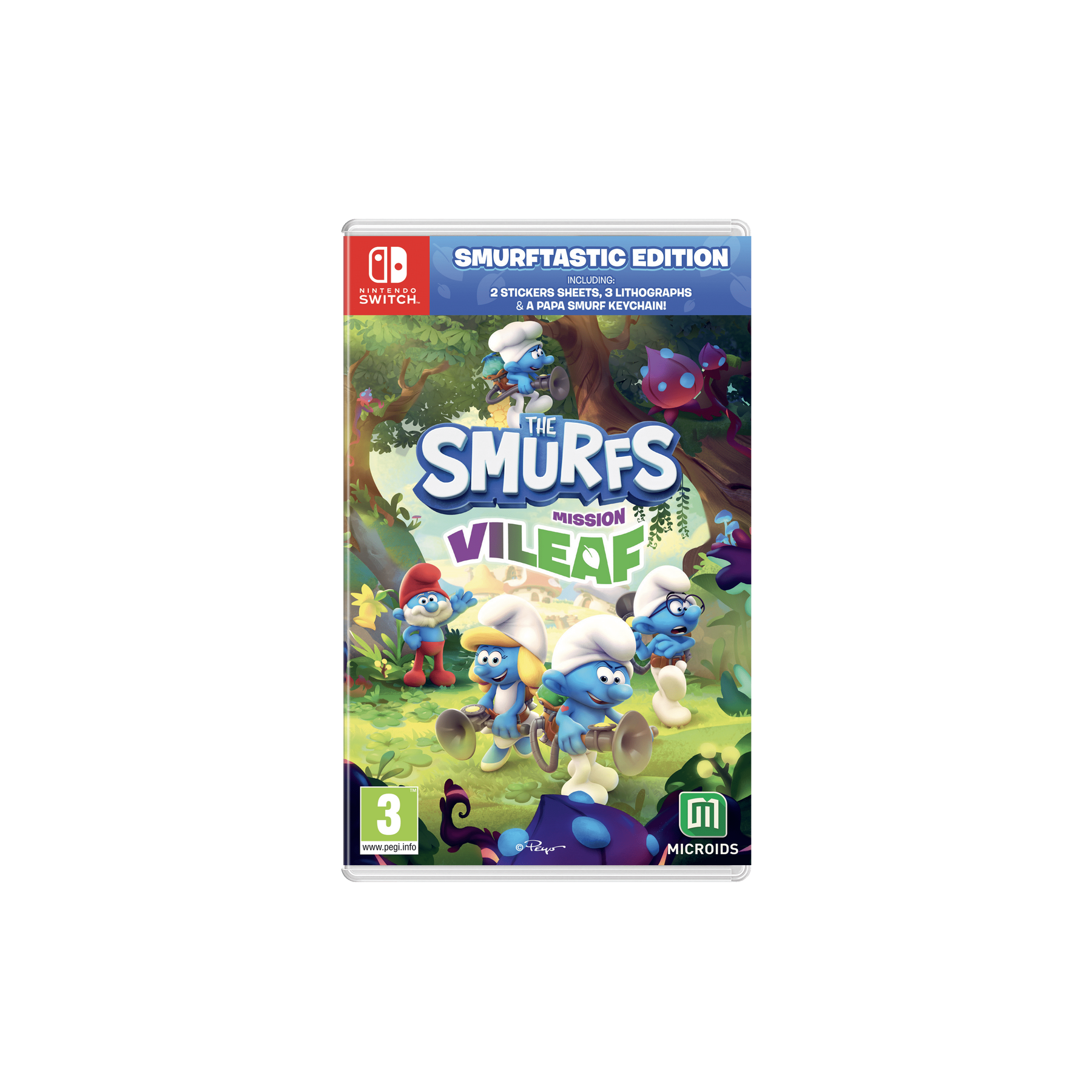 The Smurfs: Mission Vileaf, Smurftastic Edition, Juego para Consola Nintendo Switch