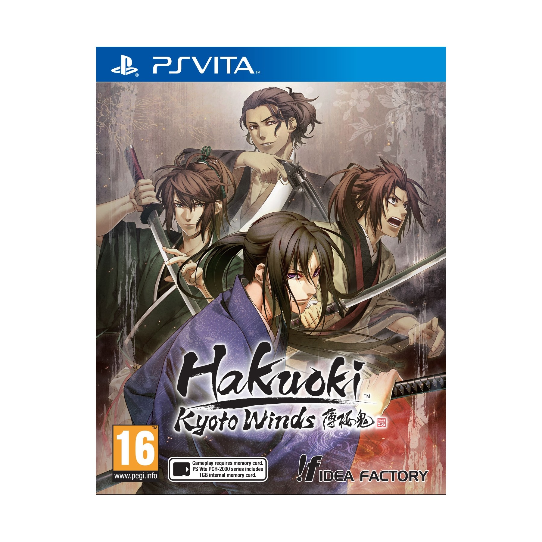 Hakuoki: Kyoto Winds, Juego para Consola Sony PlayStation Vita