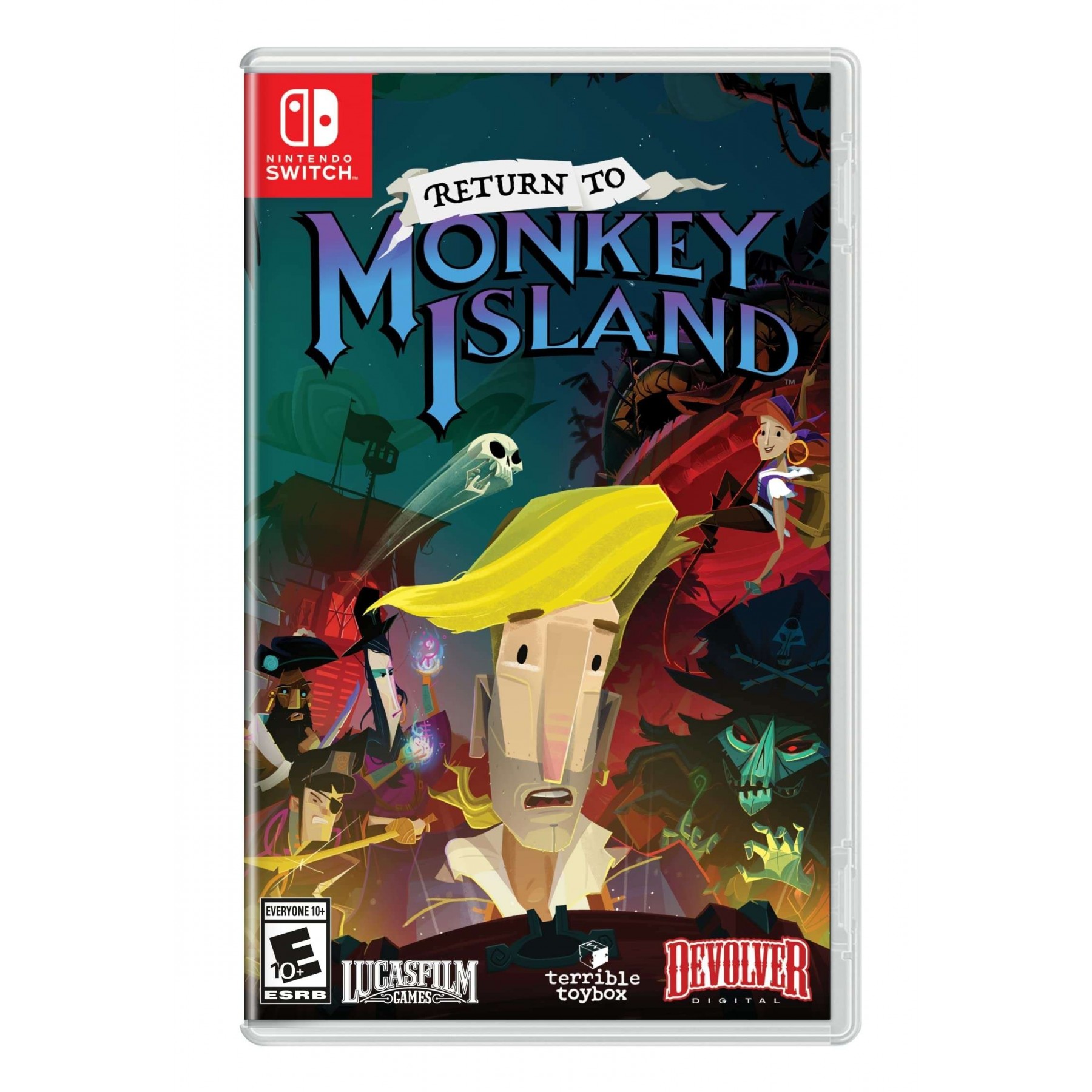 Return to Monkey Island, Juego para Consola Nintendo Switch, Contraportada en Español