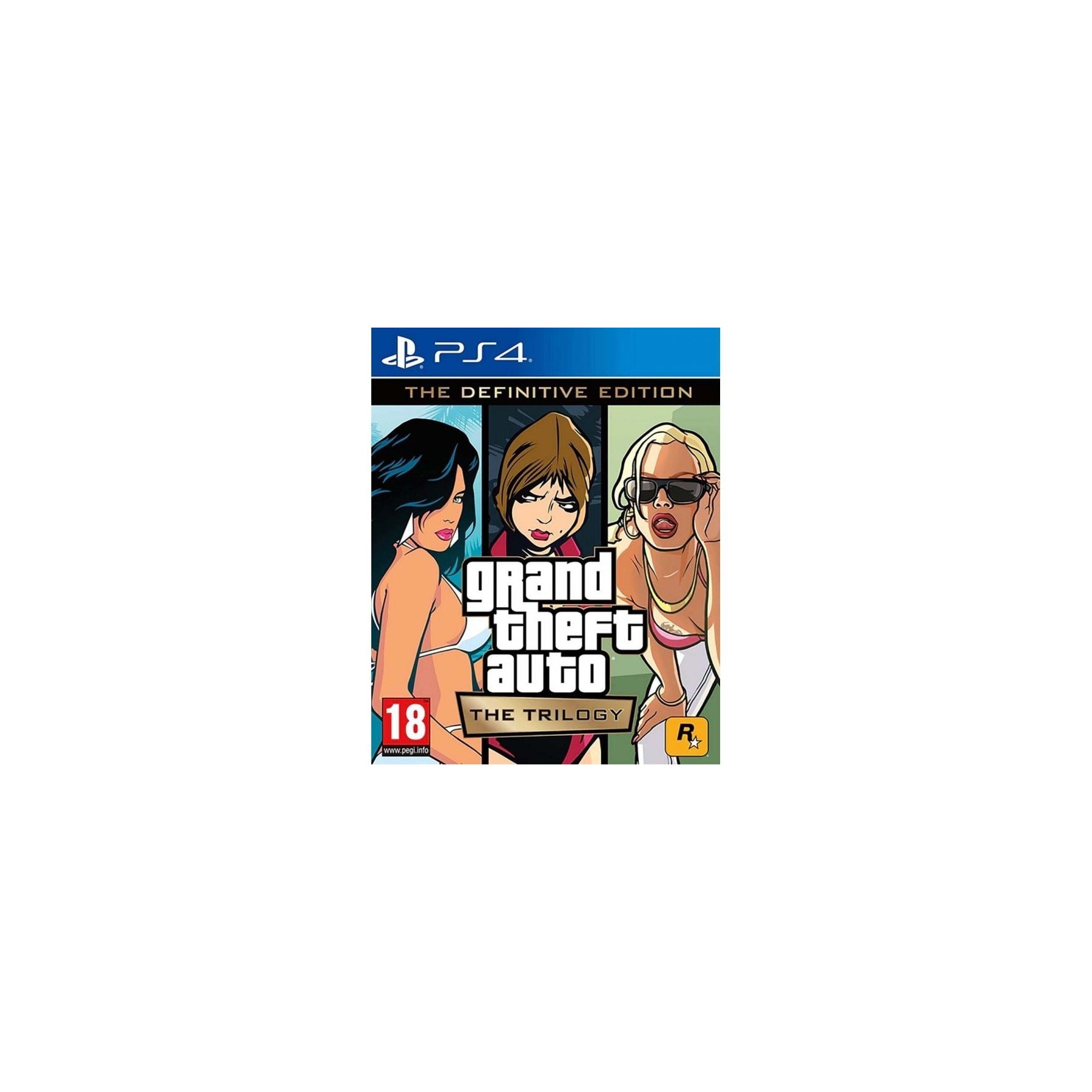 Grand Theft Auto: The Trilogy The Definitive Edition Juego para Consola Sony PlayStation 4 , PS4