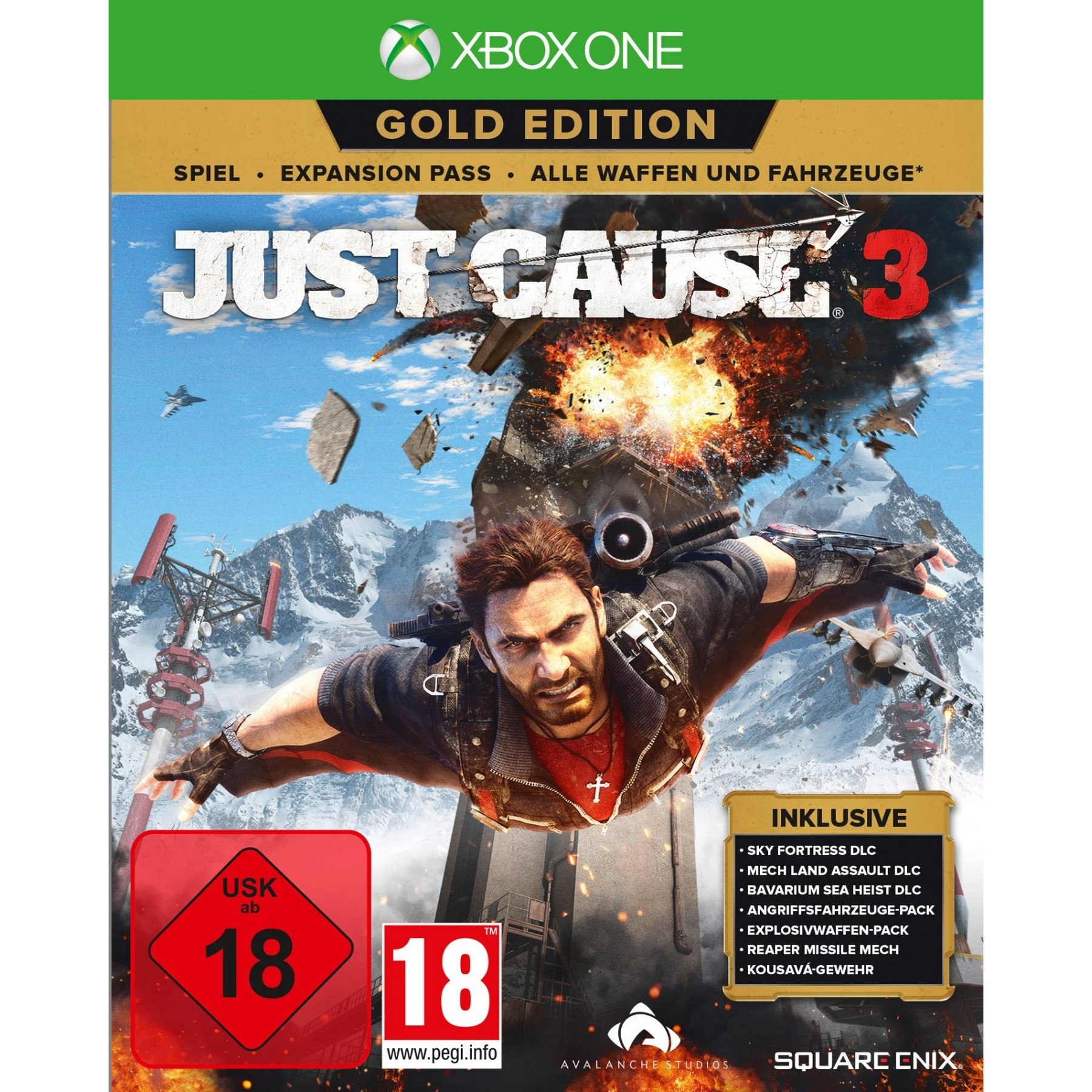 Just Cause 3 Gold Edition (DE) Juego para Consola Microsoft XBOX One