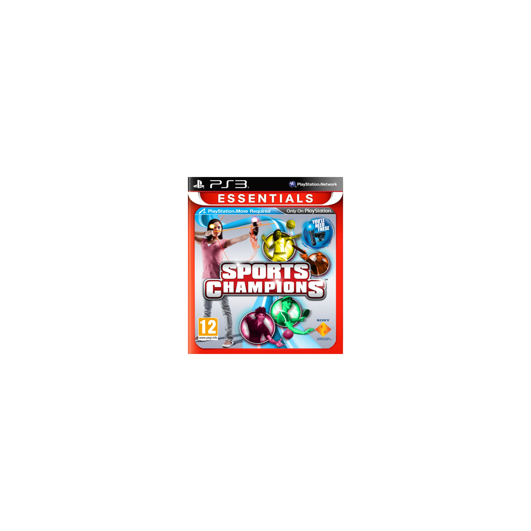 Sports Champions - Move, Essentials Juego para Consola Sony PlayStation 3 PS3