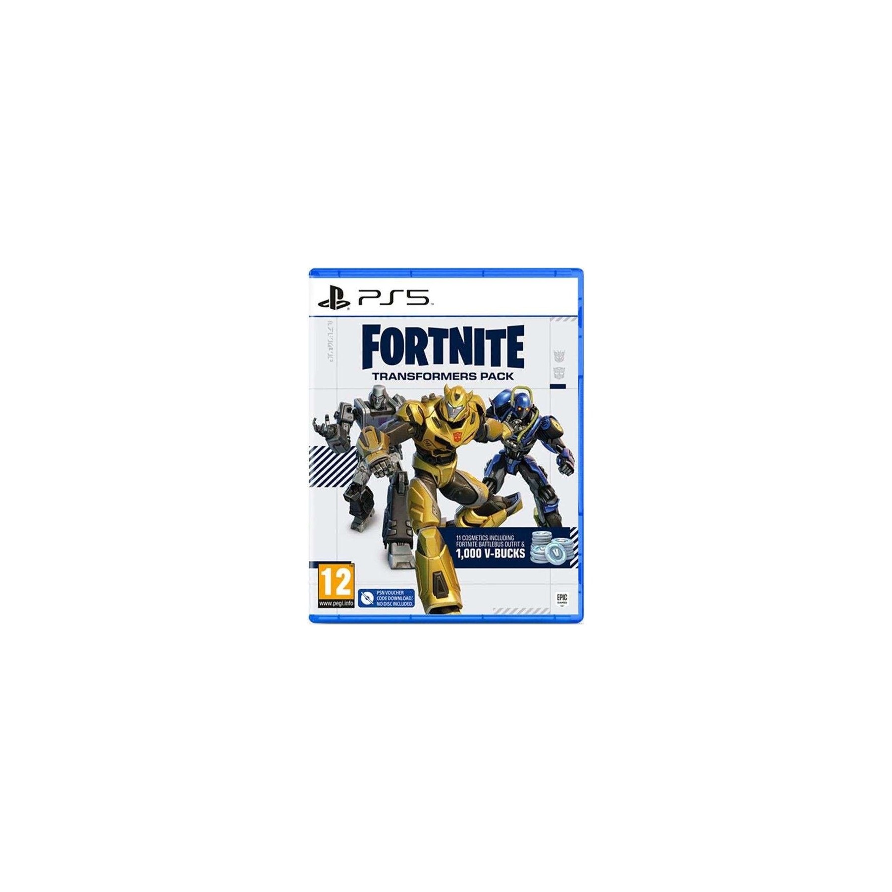 Fortnite: Transformers Pack [DIGITAL] Juego para Consola Sony PlayStation 5 PS5