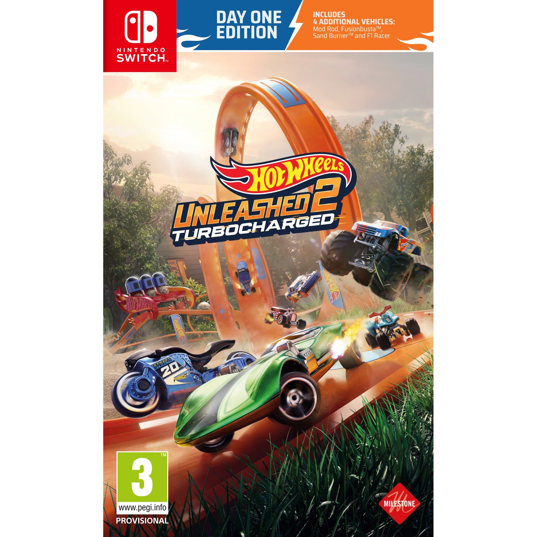 Hot Wheels Unleashed 2: Turbocharged (Day 1 Edition) Juego para Consola Nintendo Switch