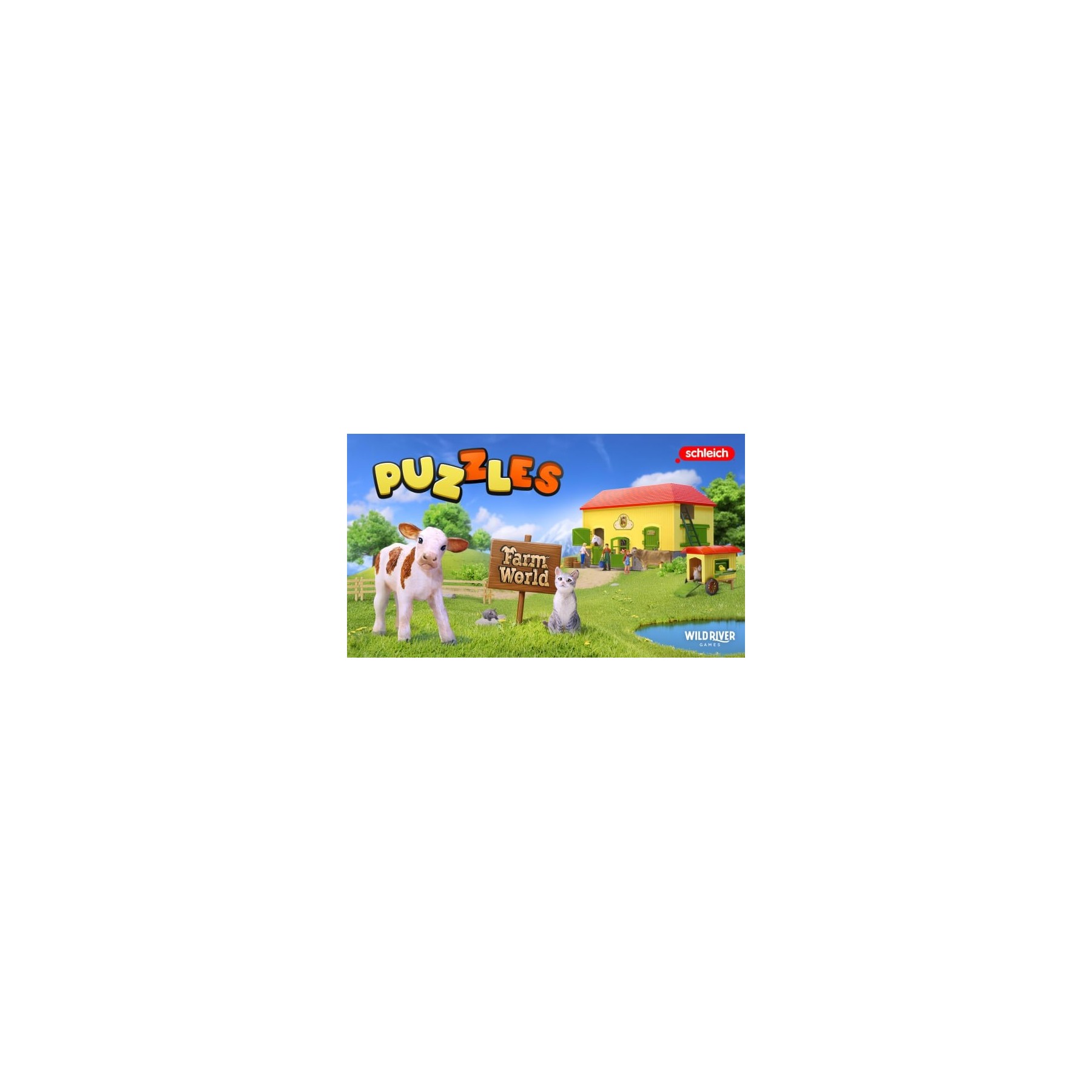 Schleich Puzzles FARM WORLD