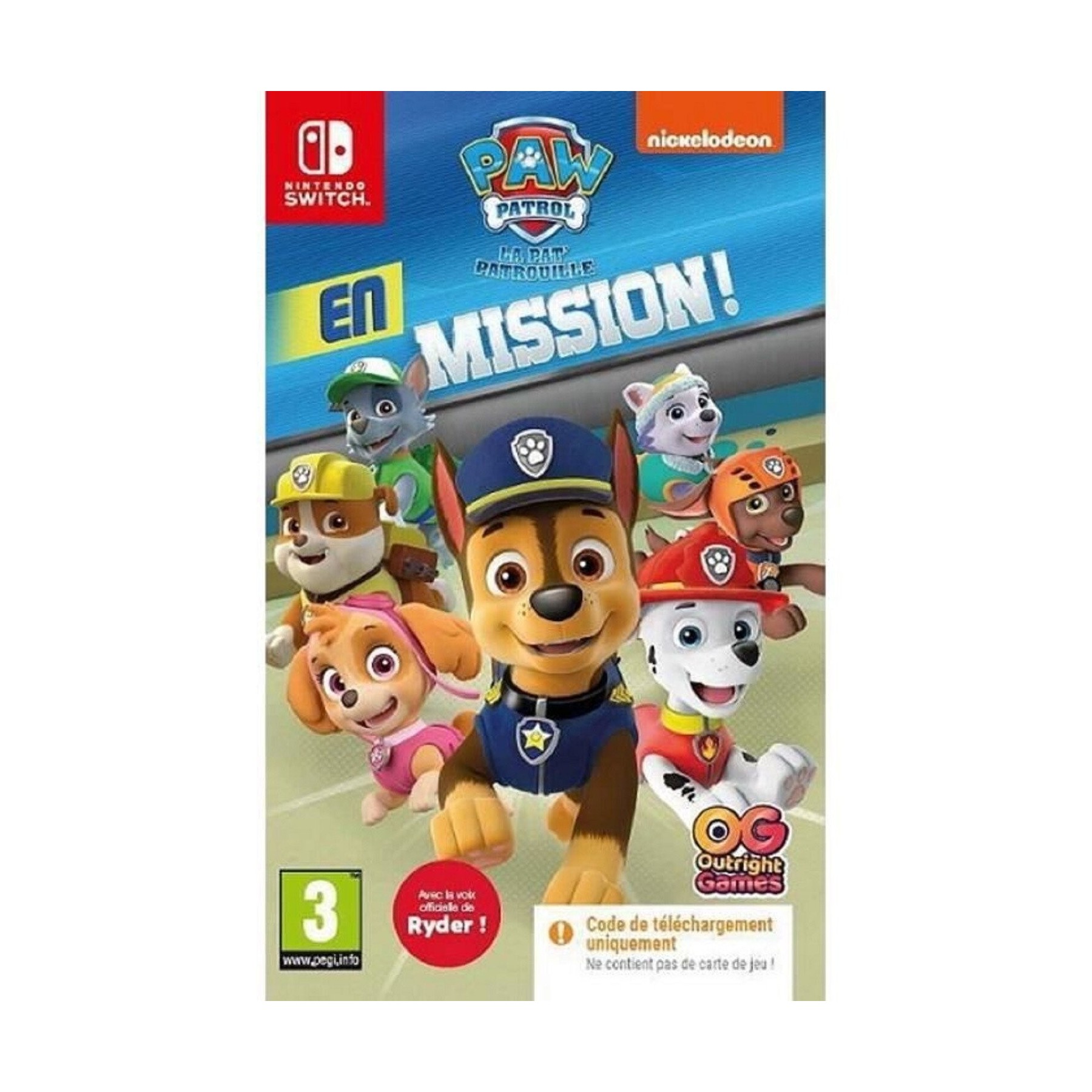 PAW Patrol: On a Roll (FR/Multi) [DIGITAL], Juego para Consola Nintendo Switch