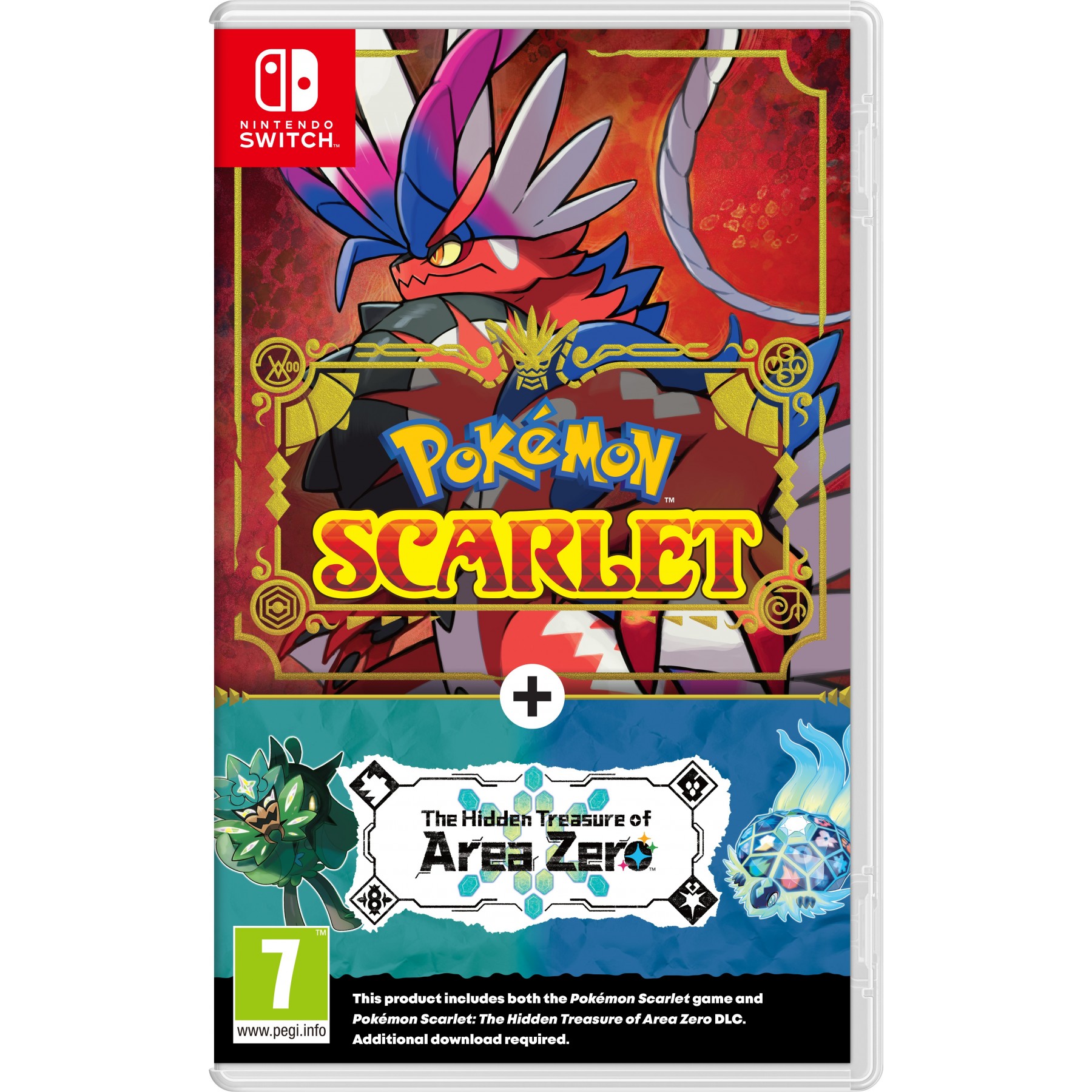 Pokemon Scarlet + The Hidden Treasure of Area Zero