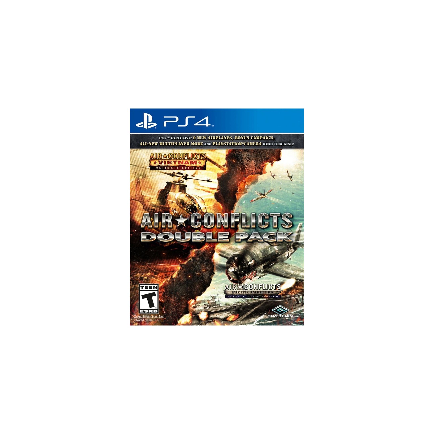 Air Conflicts: Double Pack Juego para Consola Sony PlayStation 4 PS4