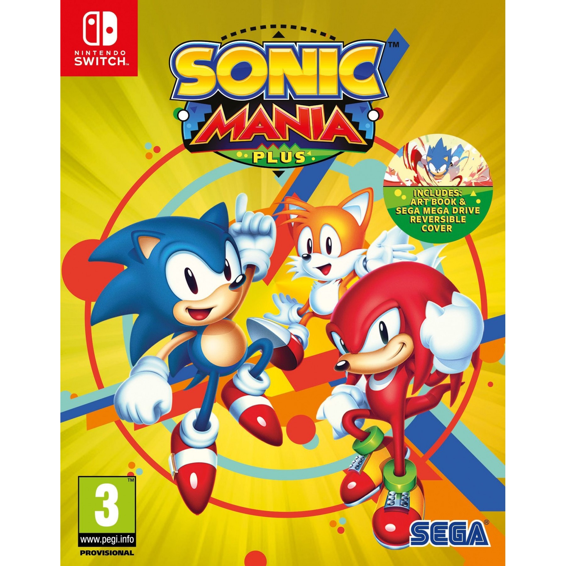 Sonic Mania Plus [Digital] Juego para Consola Nintendo Switch