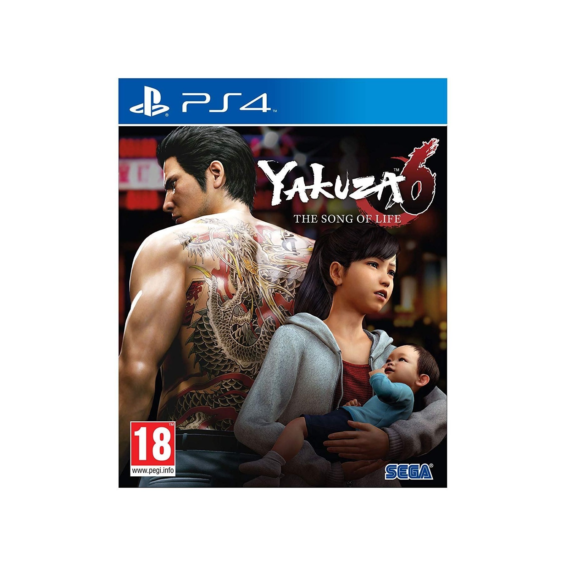 Yakuza 6: The Song of Life Juego para Consola Sony PlayStation 4 PS4