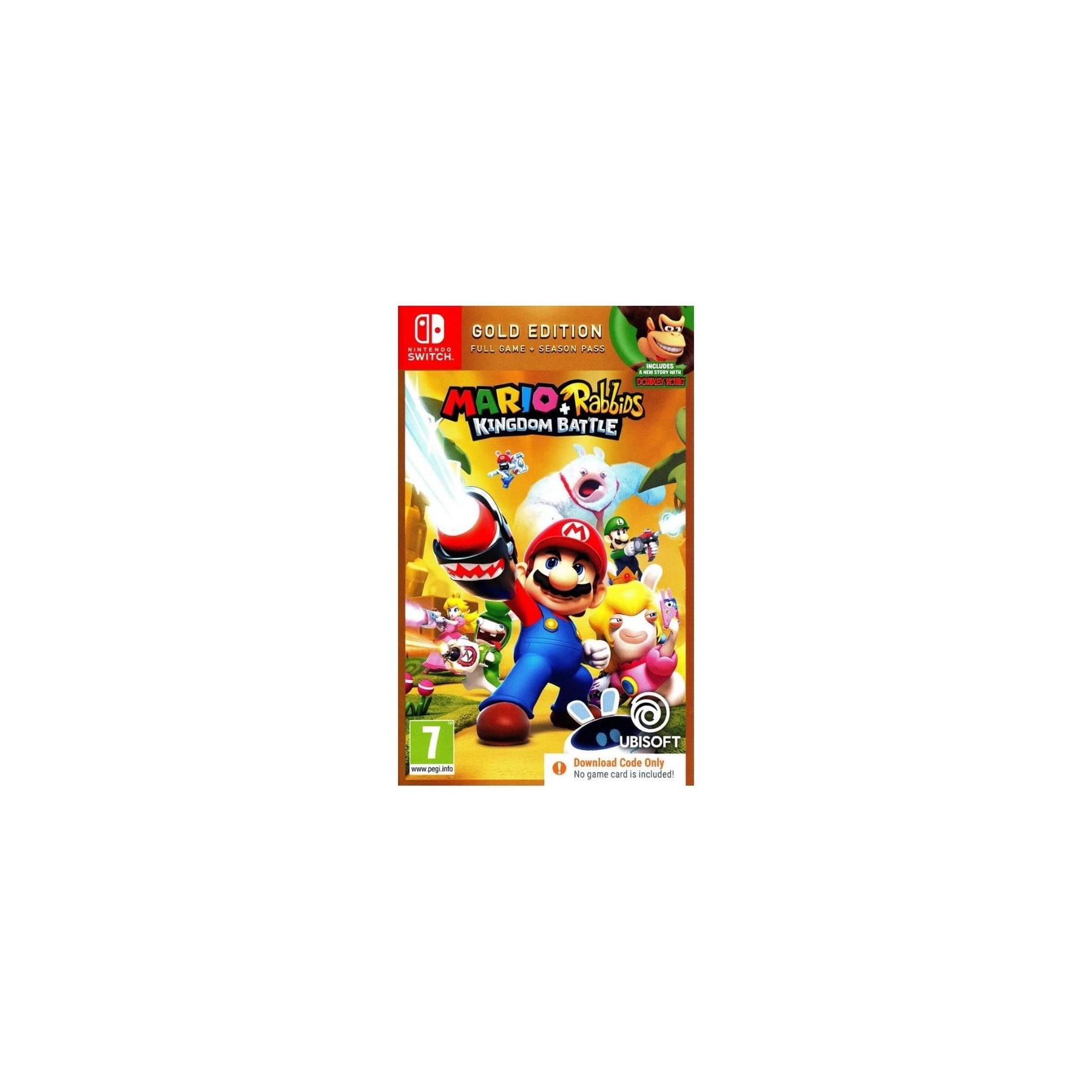 Mario + Rabbids Kingdom Battle (Gold Edition) (Code in Box)