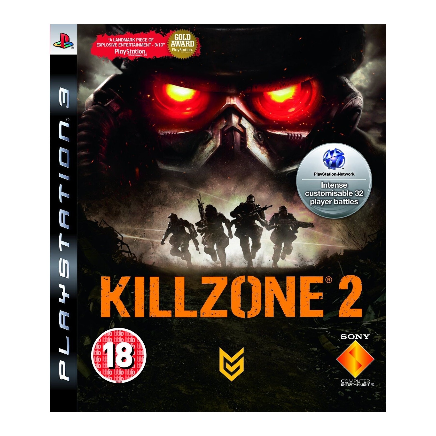 Killzone 2 (UK/Sticker), Juego para Consola PlayStation 3 PS3