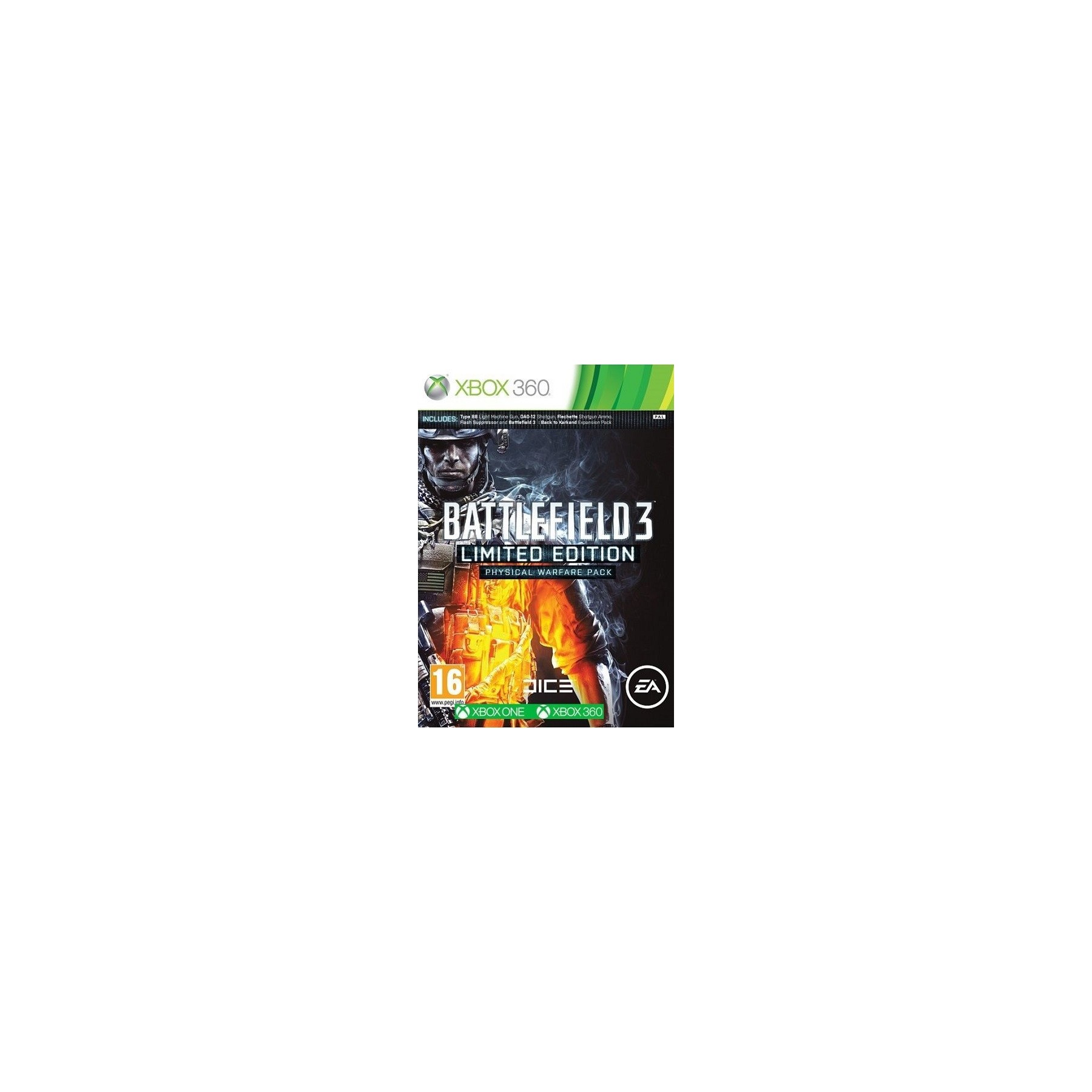 Battlefield 3:Limited Edition (Xbox One) Juego para Consola Microsoft XBOX 360 [PAL ESPAÑA]