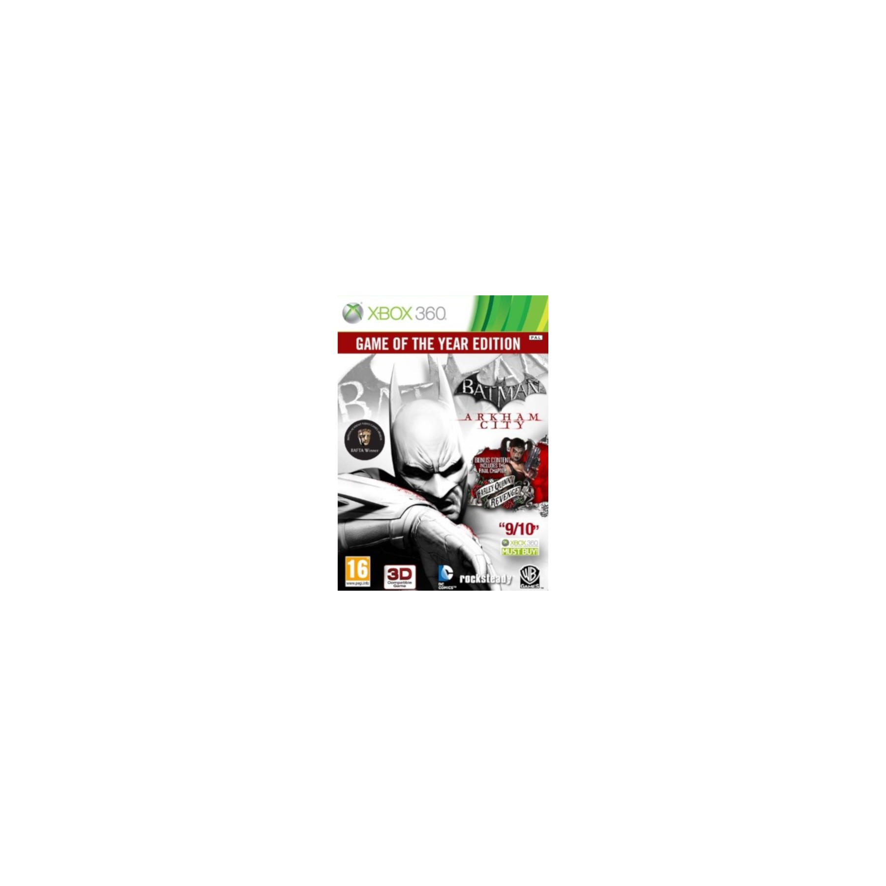 Batman Arkham City (Game Of The Year) Juego para Consola Microsoft XBOX 360 [PAL ESPAÑA]