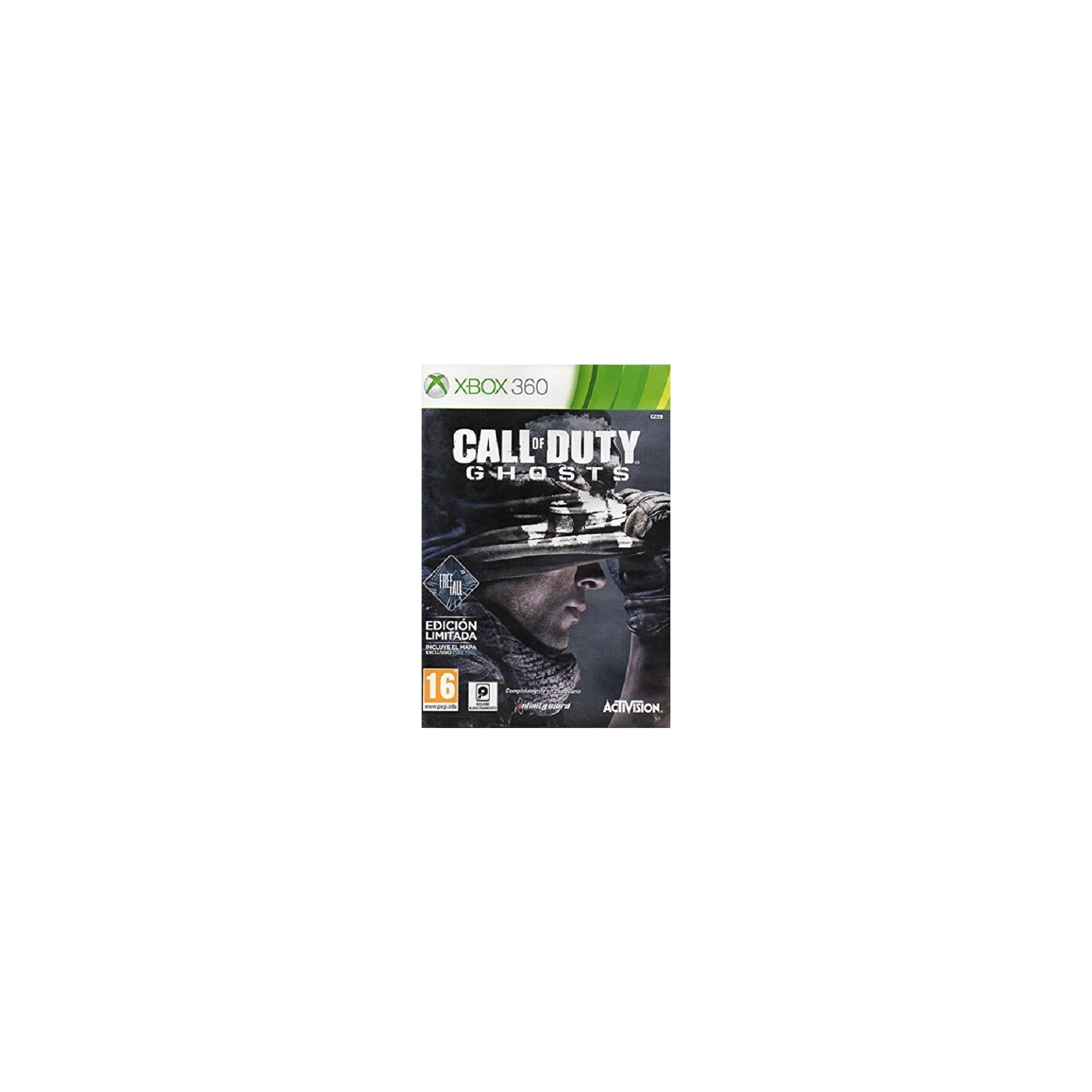 CALL OF DUTY GHOSTS + MAPA FREEFALL ED.LIMITADA