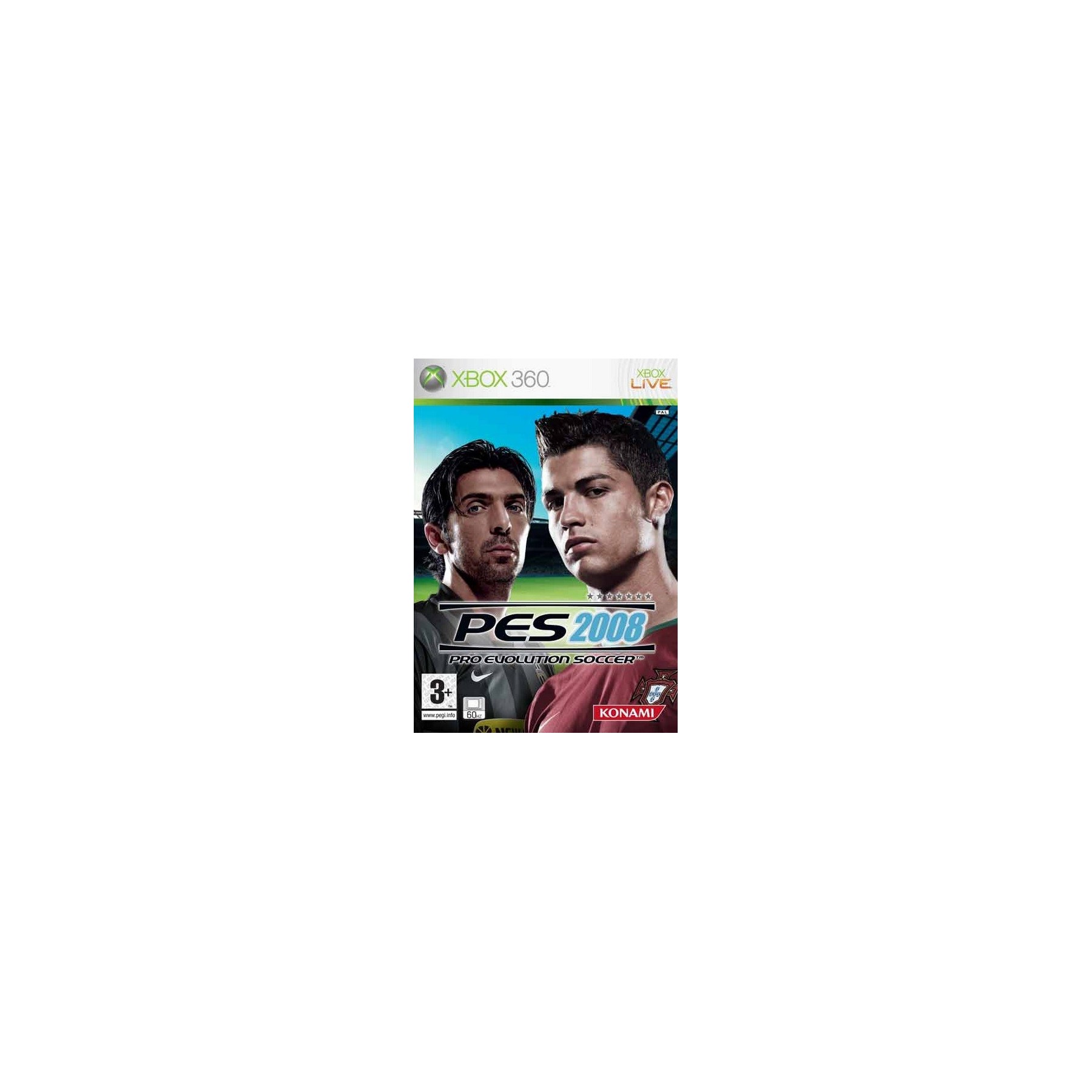 Pes 2008:Pro Evolution Soccer (Classics) Juego para Consola Microsoft XBOX 360 [PAL ESPAÑA]