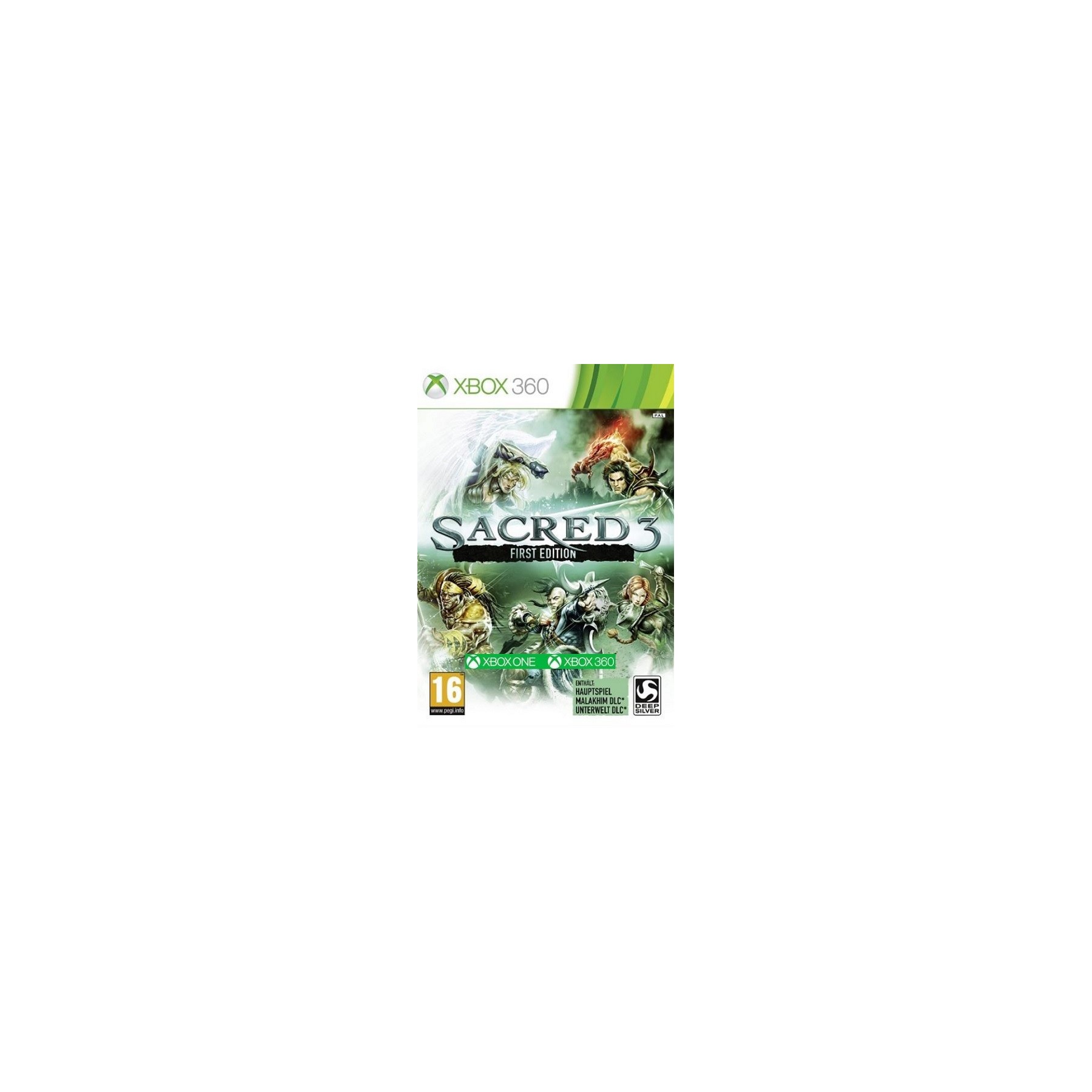 Sacred 3 First Edition (Xbox One) Juego para Consola Microsoft XBOX 360 [PAL ESPAÑA]